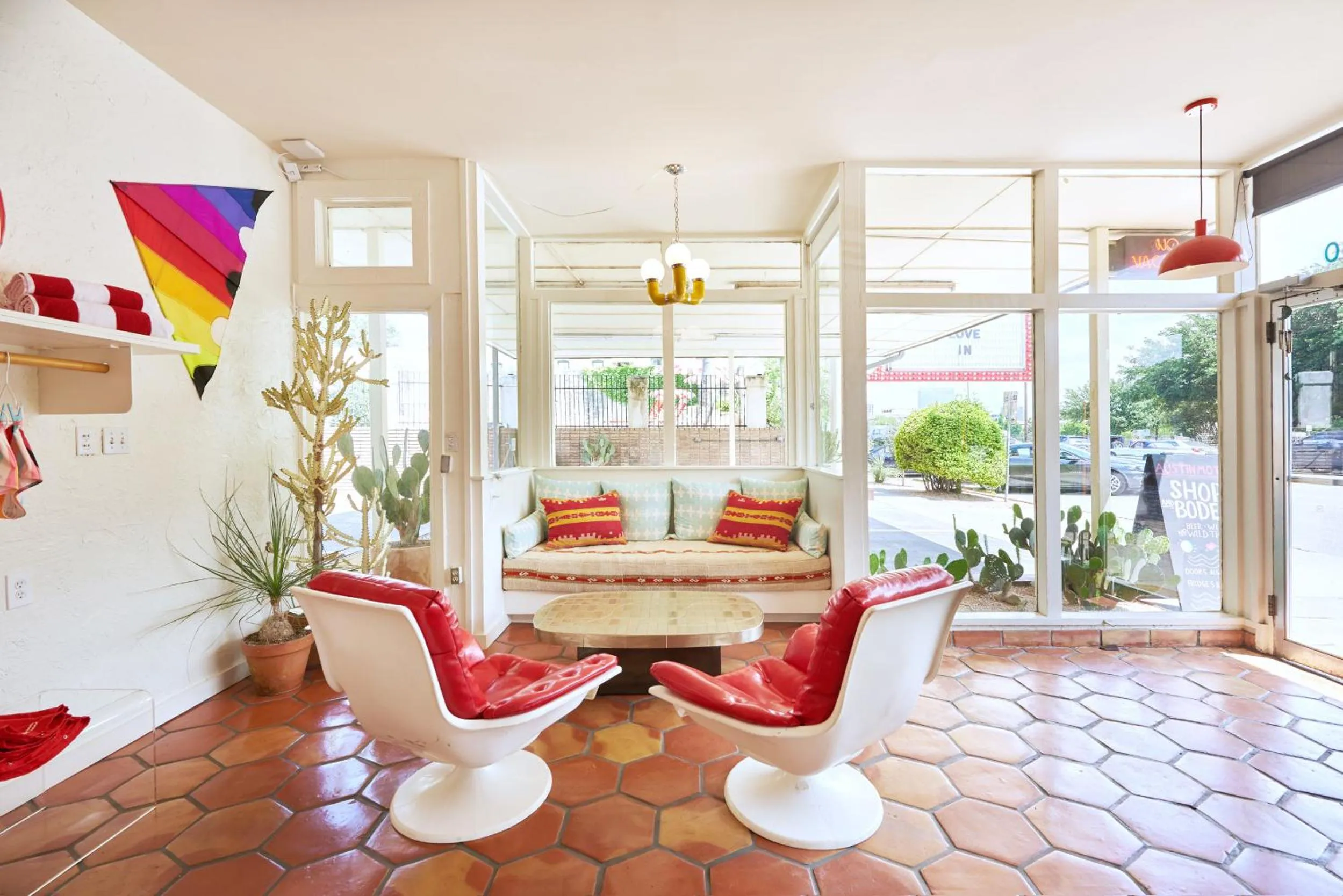 Lobby or reception in Austin Motel