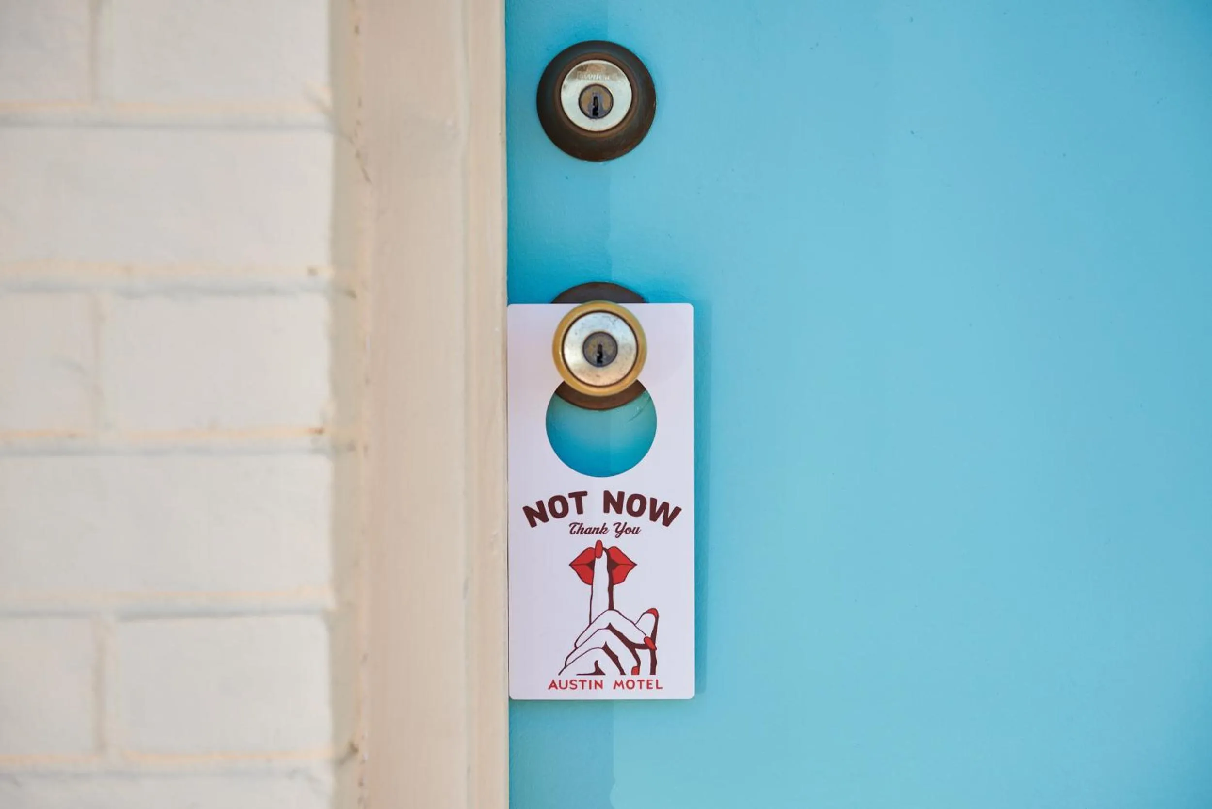 Facade/entrance in Austin Motel