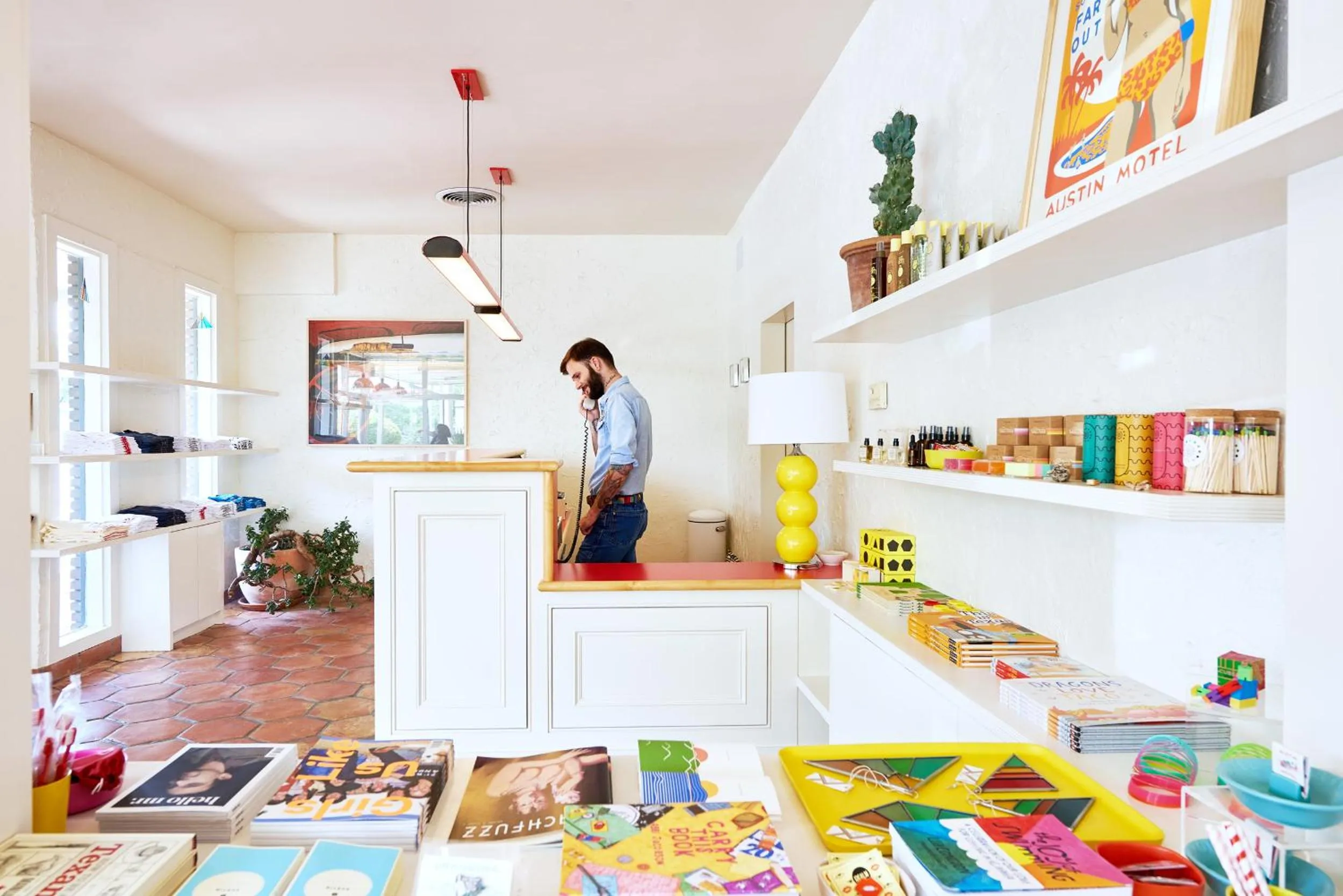 Lobby or reception in Austin Motel