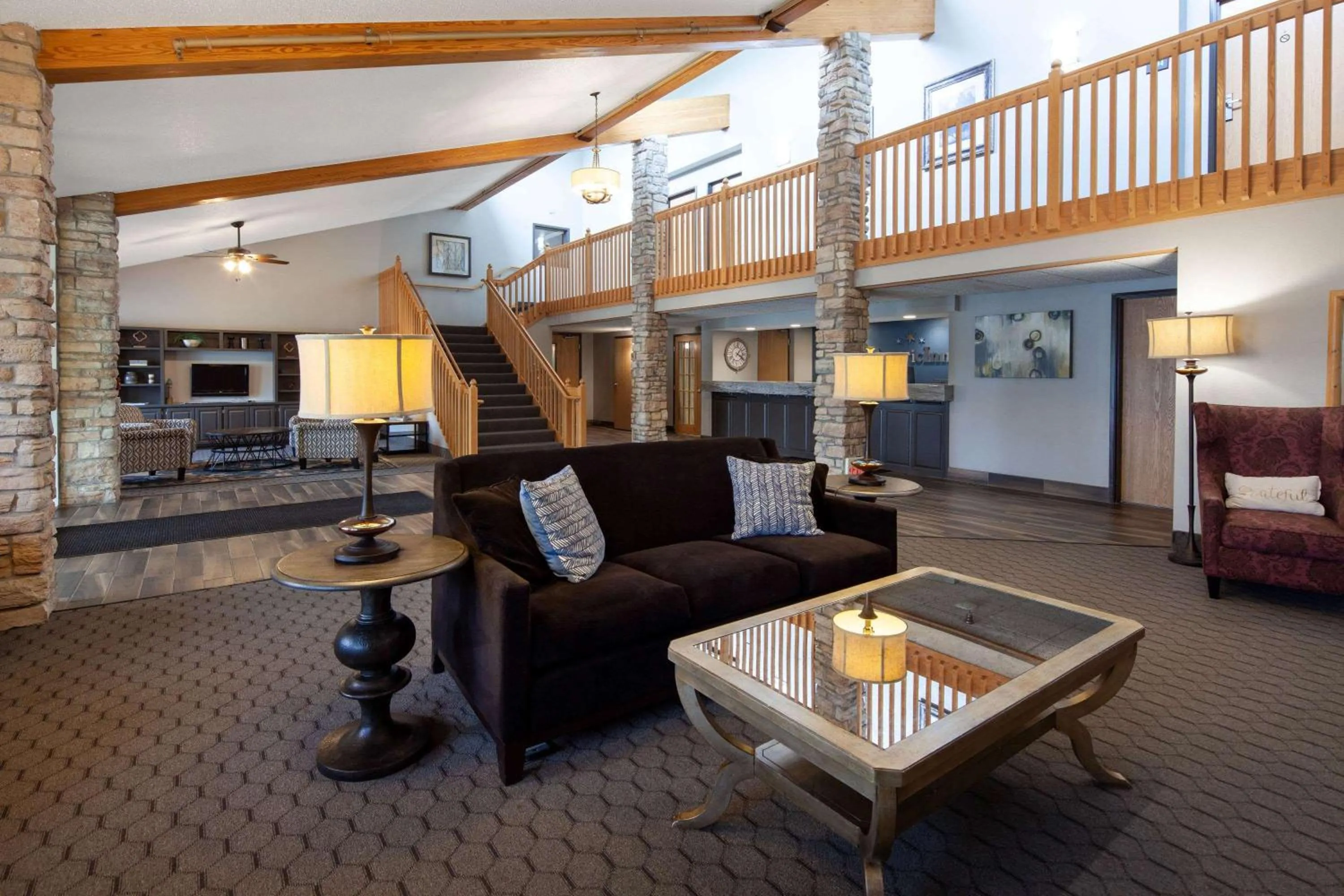 Lobby or reception in AmericInn by Wyndham Northfield