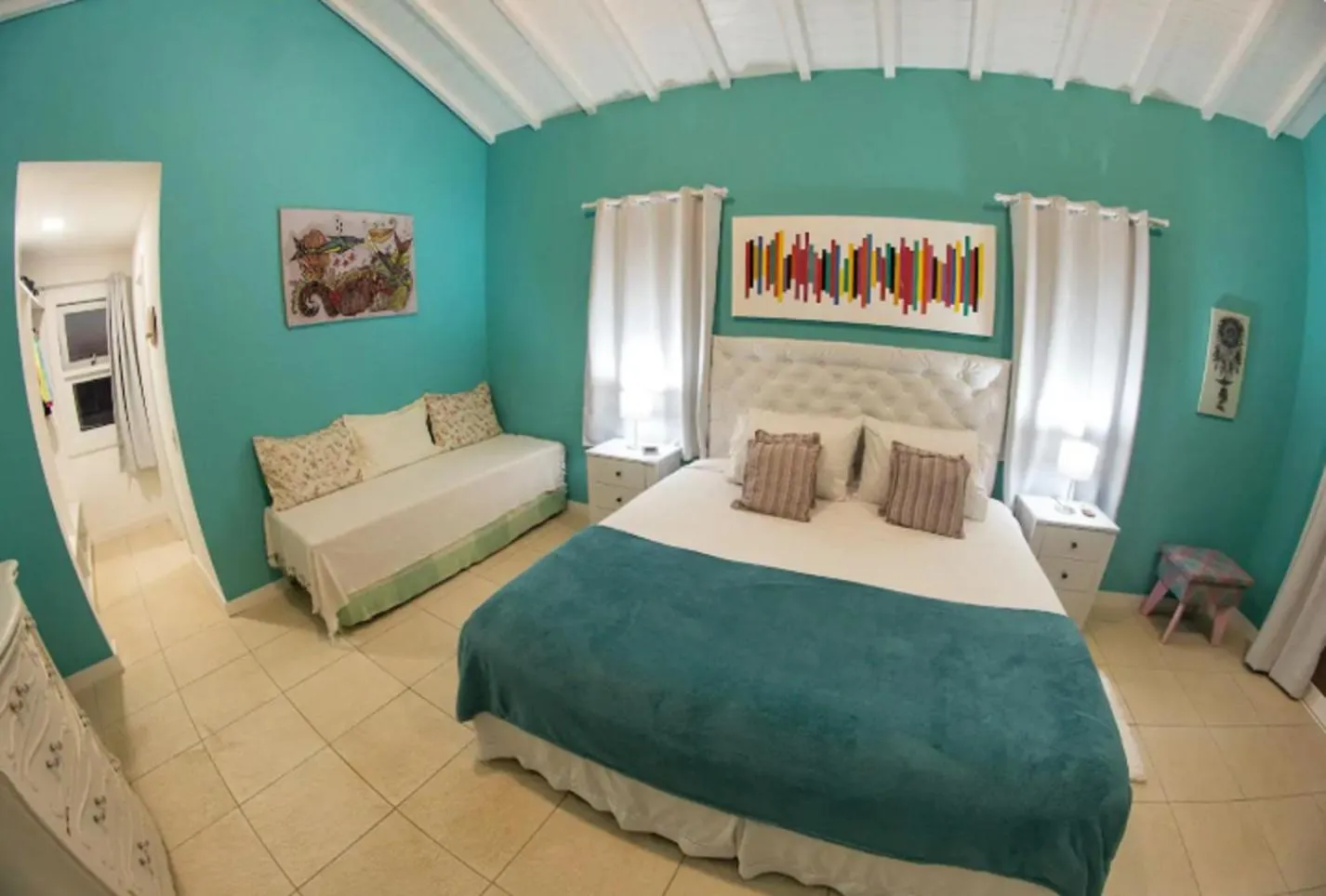 Bed in Villa Mar de fondo