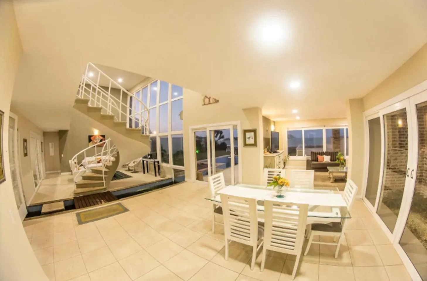 Dining area in Villa Mar de fondo