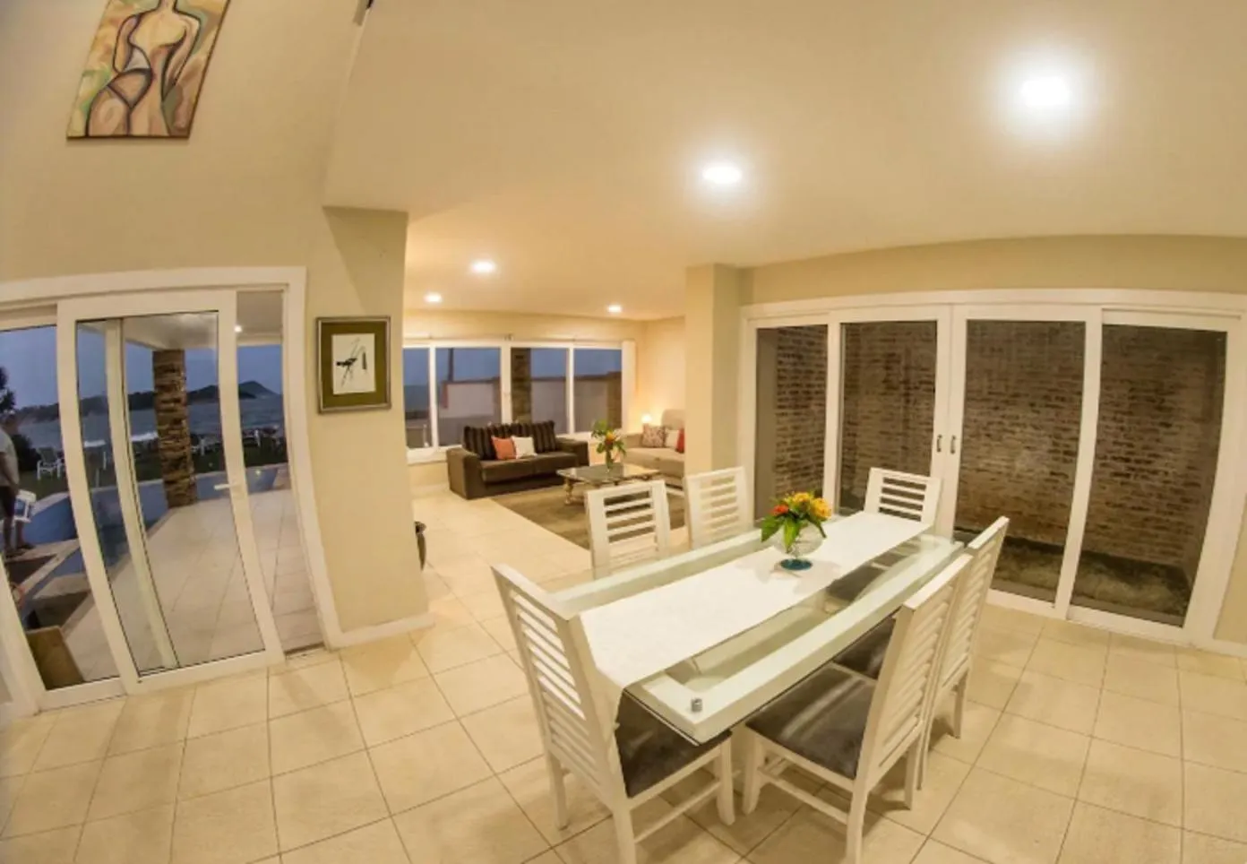Dining area in Villa Mar de fondo