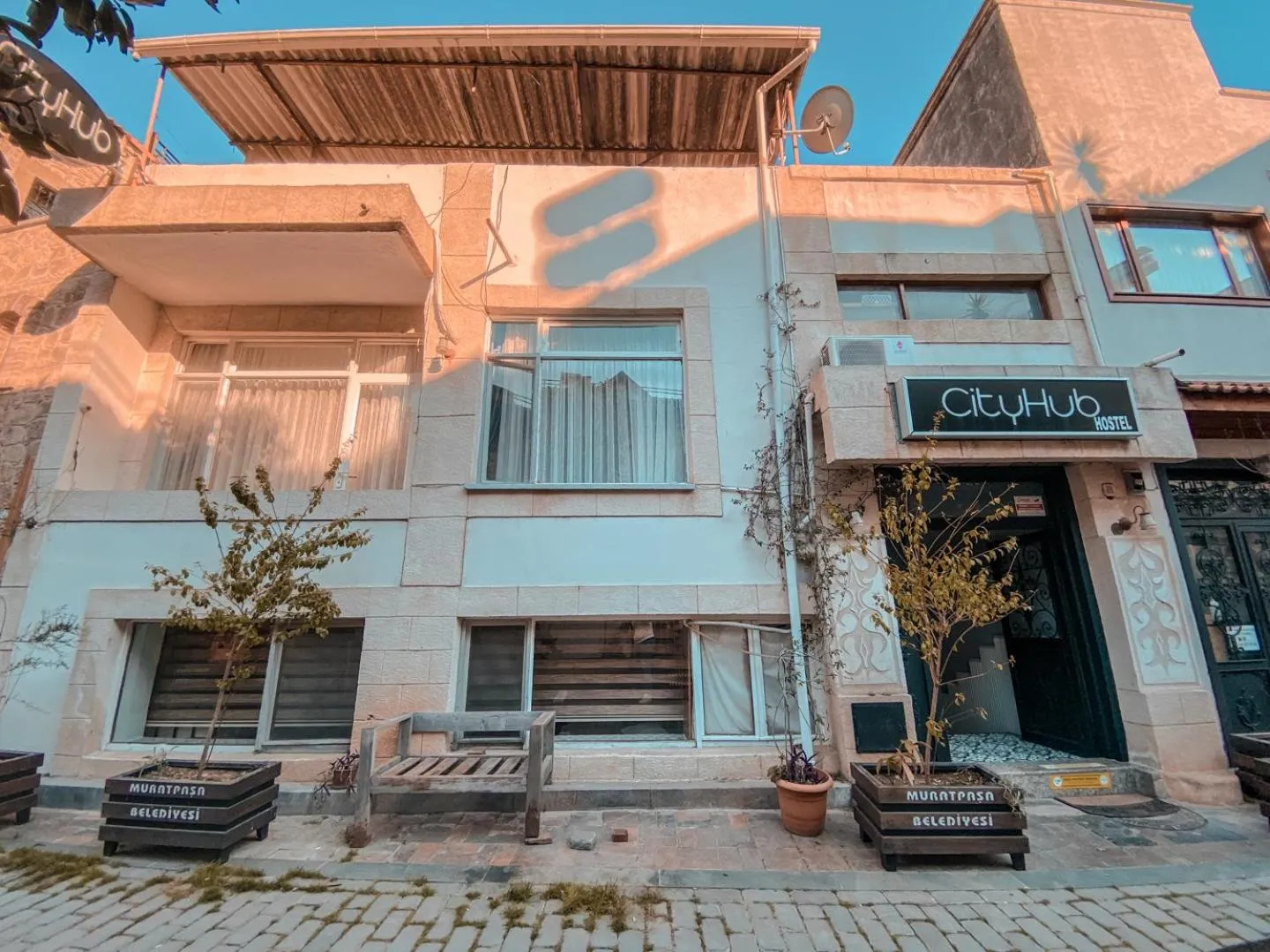 Facade/entrance in CityHub