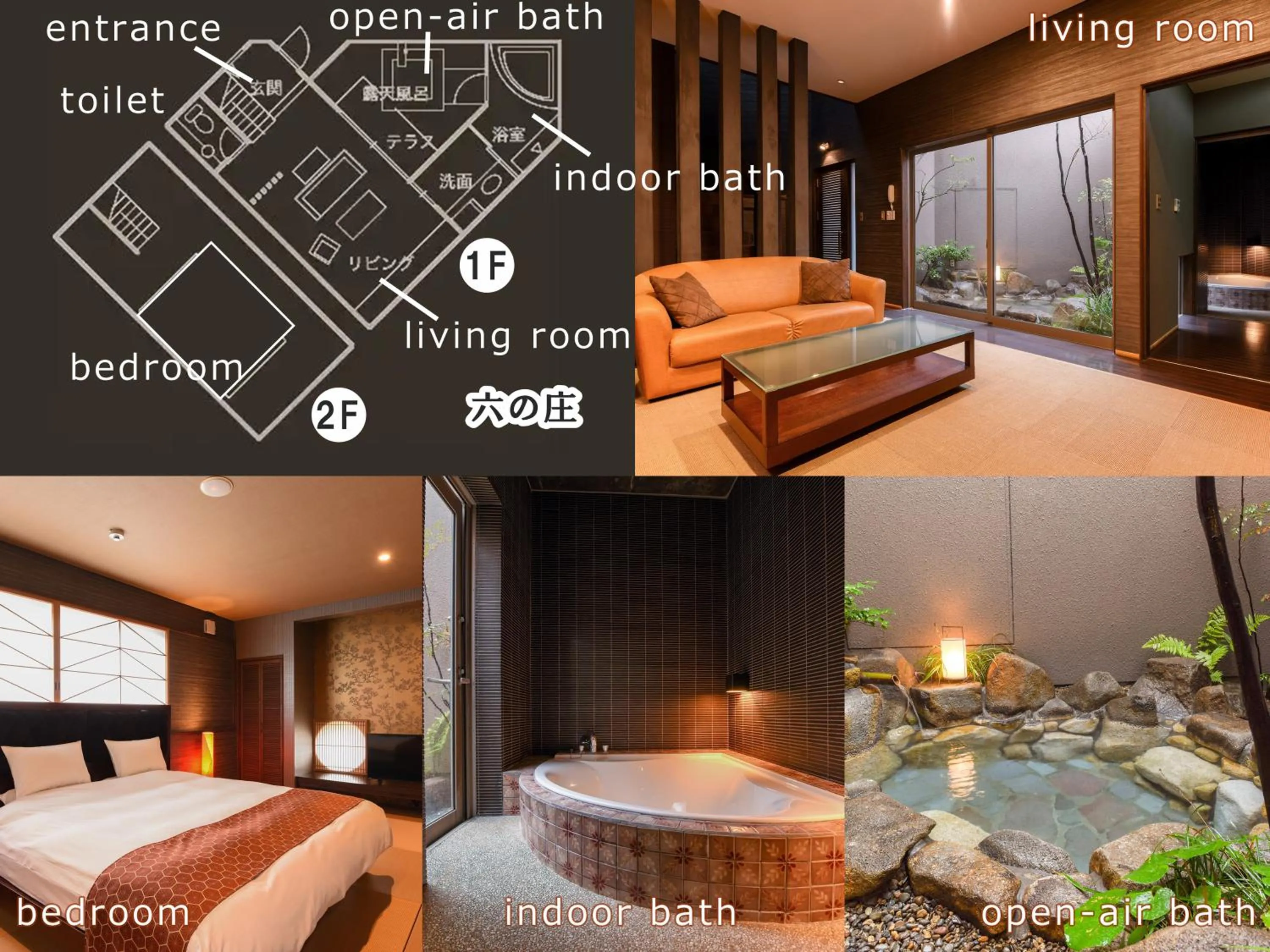 Floor plan, Bed in Kotengu Sanroji