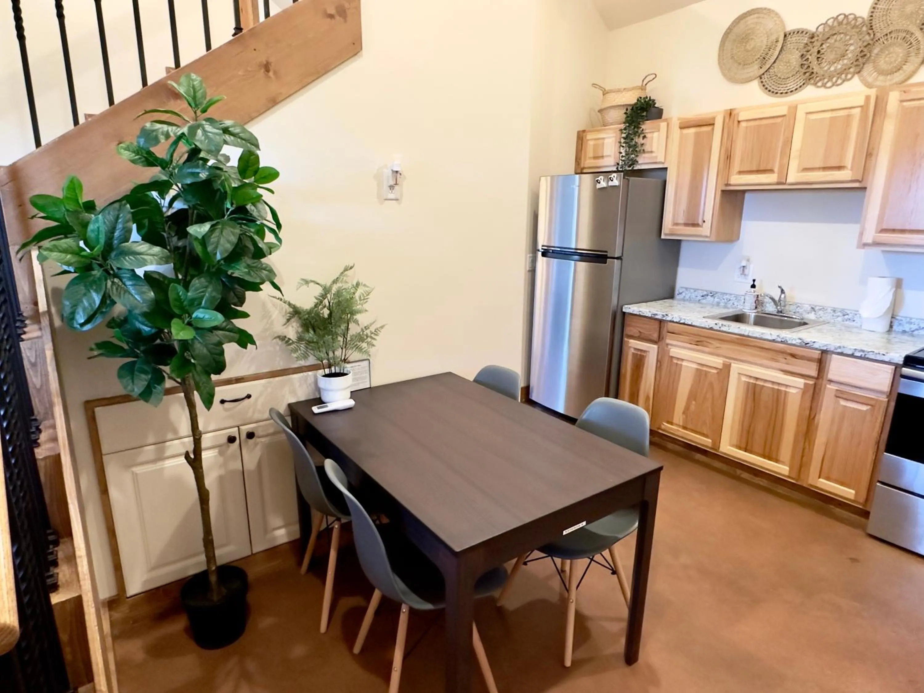 Kitchen or kitchenette in Gooseberry Lodges Zion National Park Area