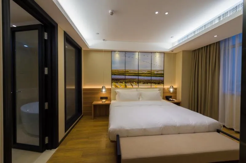 Bed in Atour Hotel (Dongying Huanghe Road)