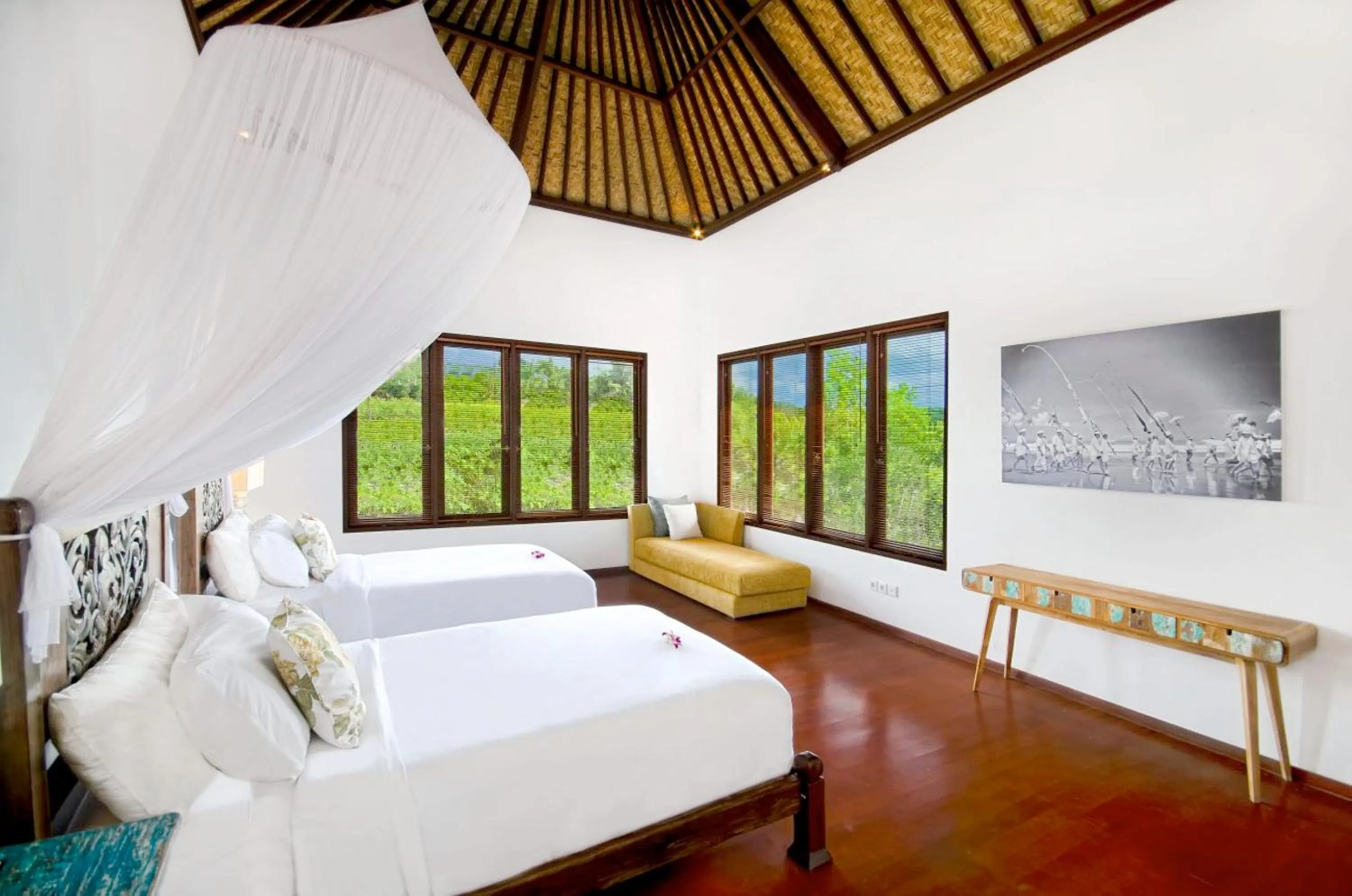 Bed in Villa Bali Blue