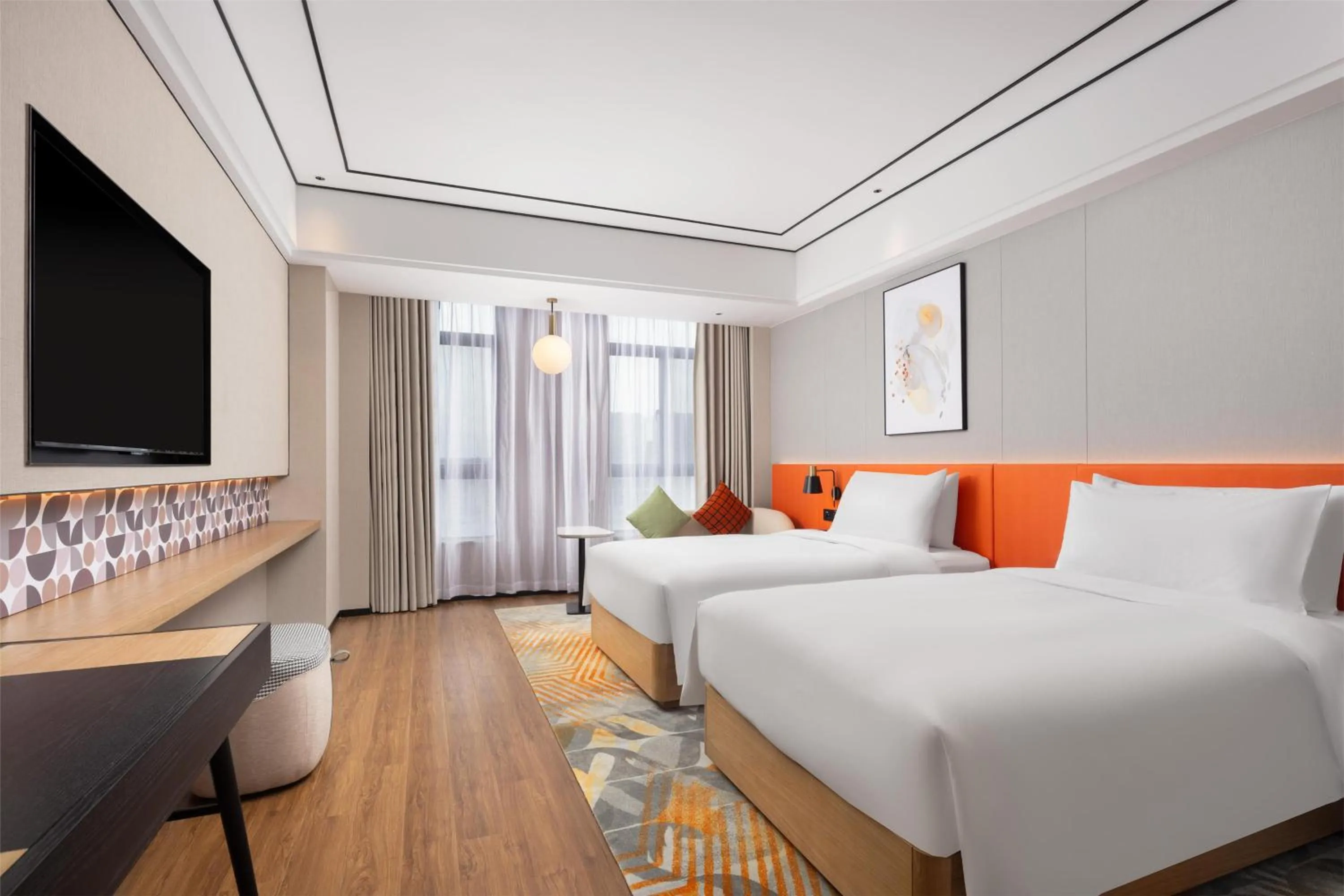 Bed in Hilton Garden Inn Zhuji East