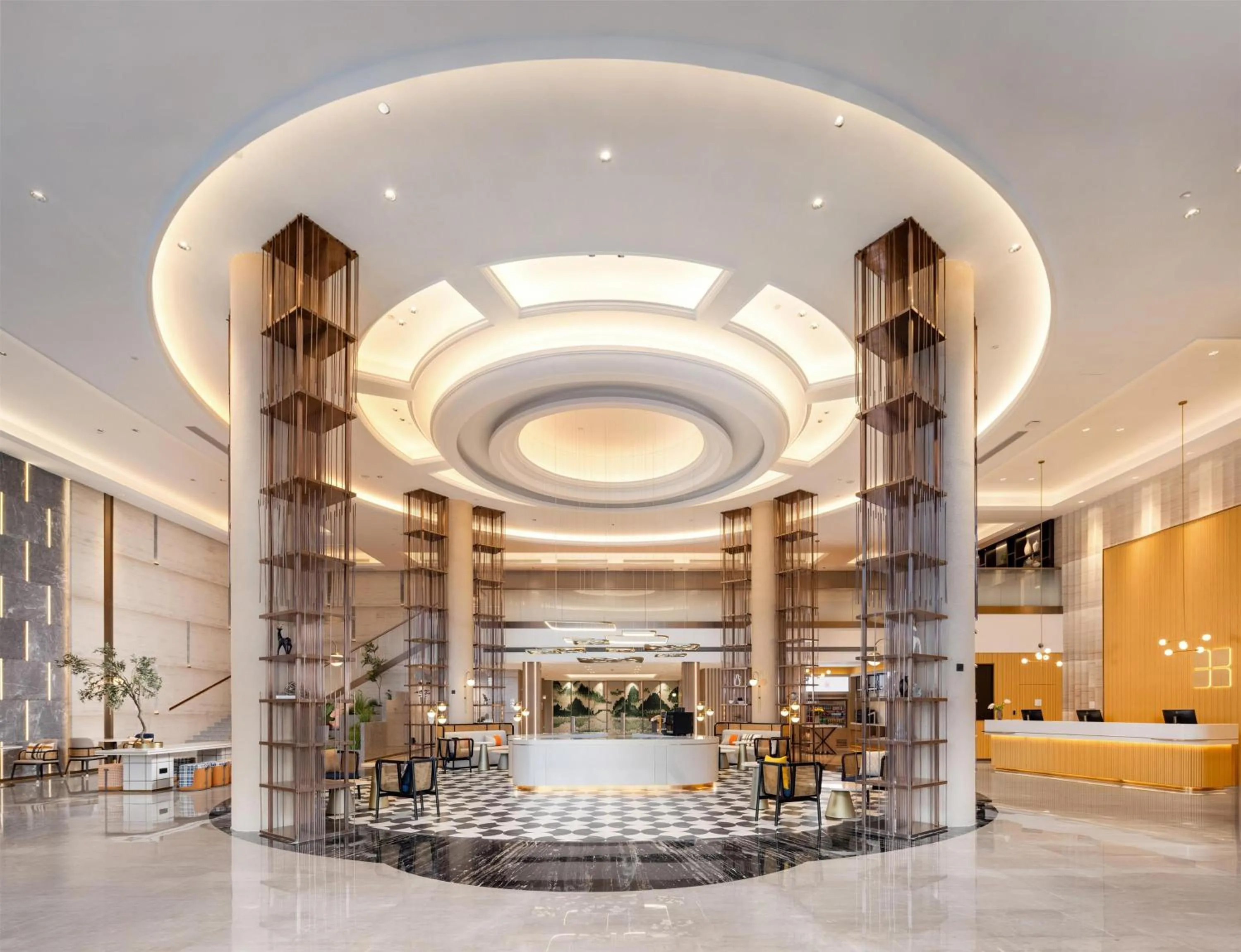 Lobby or reception in Hilton Garden Inn Zhuji East