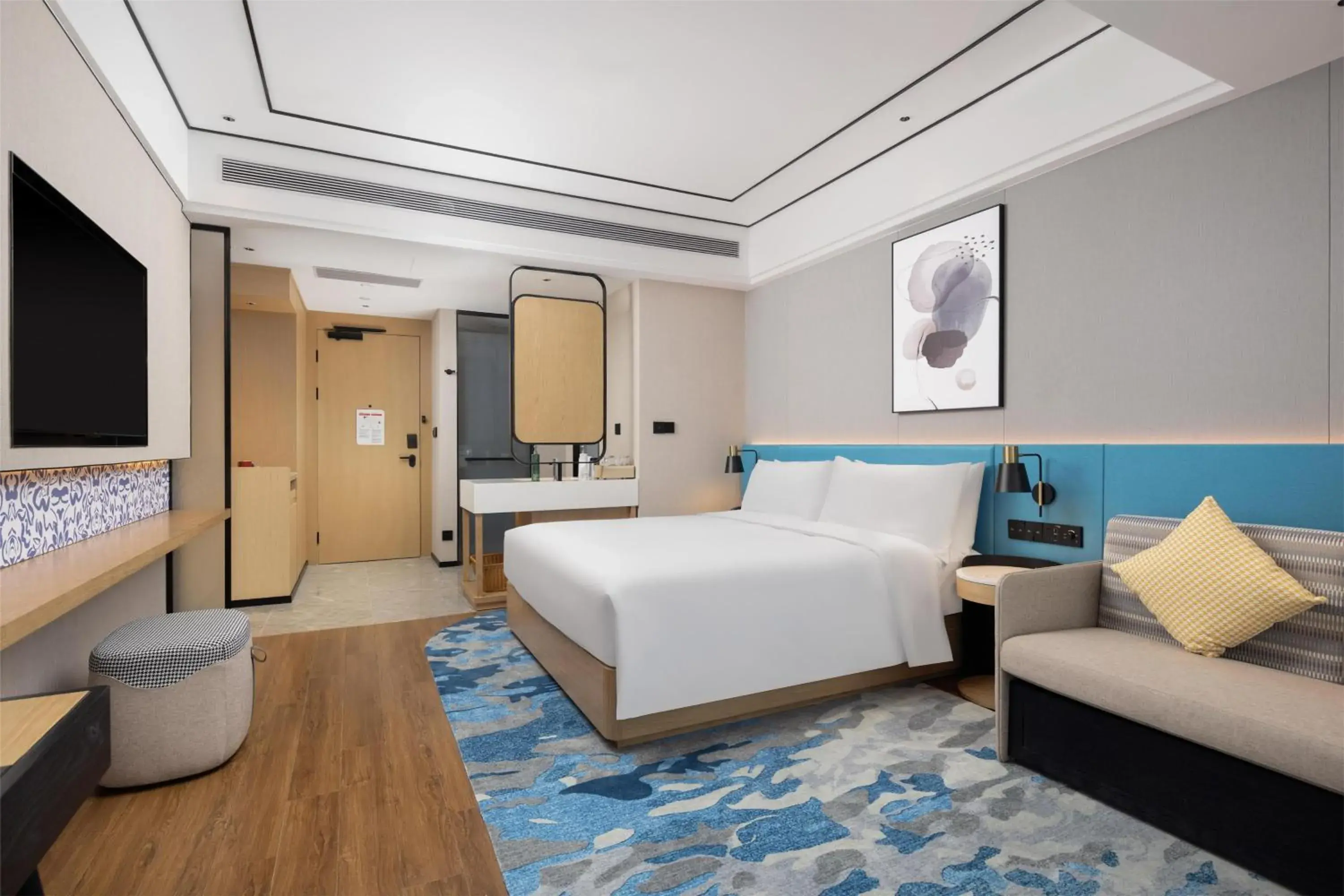 King Guest Room in Hilton Garden Inn Zhuji East King Guest Room in Hilton Garden Inn Zhuji East