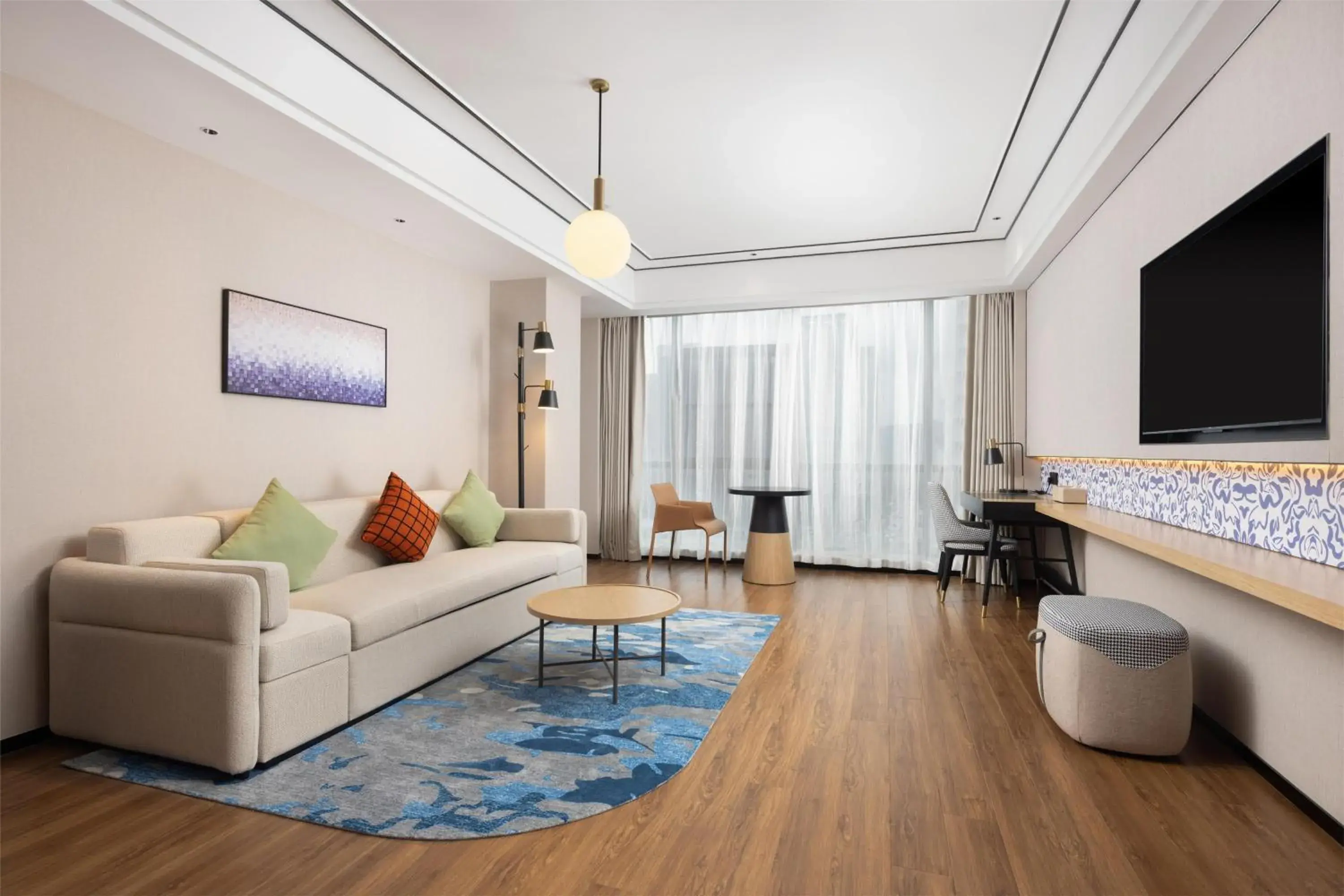 Deluxe King Suite in Hilton Garden Inn Zhuji East Deluxe King Suite in Hilton Garden Inn Zhuji East