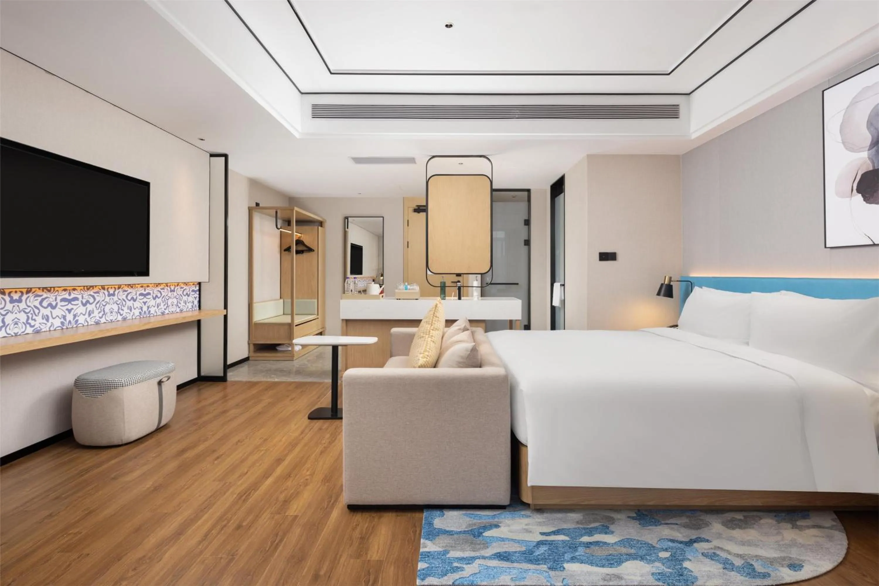 Bed in Hilton Garden Inn Zhuji East