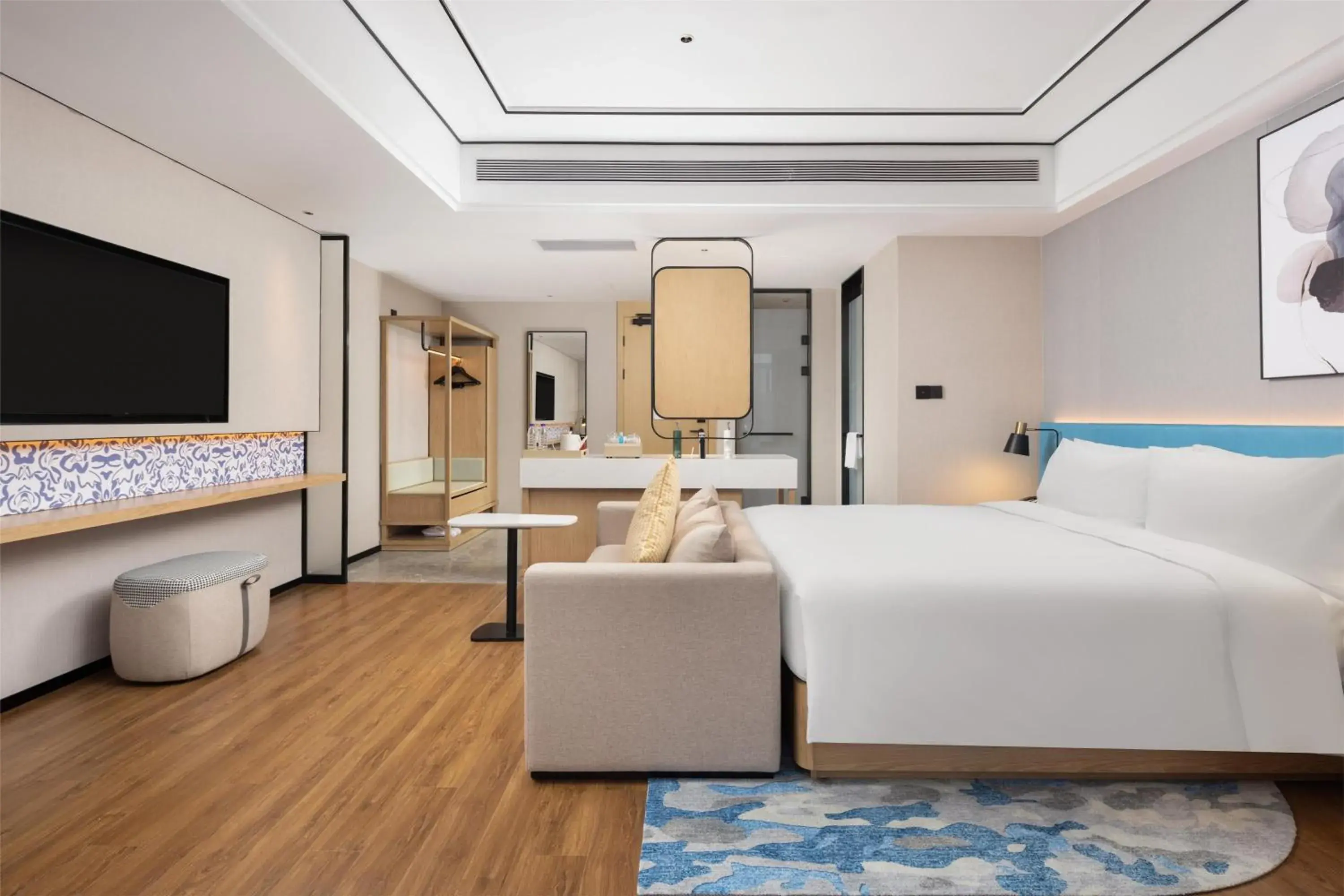 Superior King Room in Hilton Garden Inn Zhuji East Superior King Room in Hilton Garden Inn Zhuji East