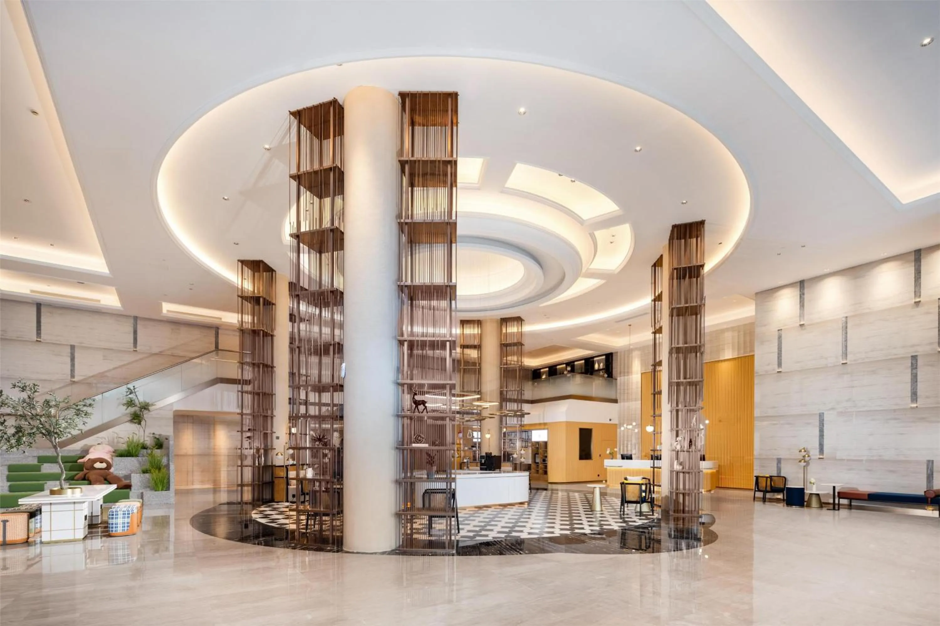Lobby or reception in Hilton Garden Inn Zhuji East