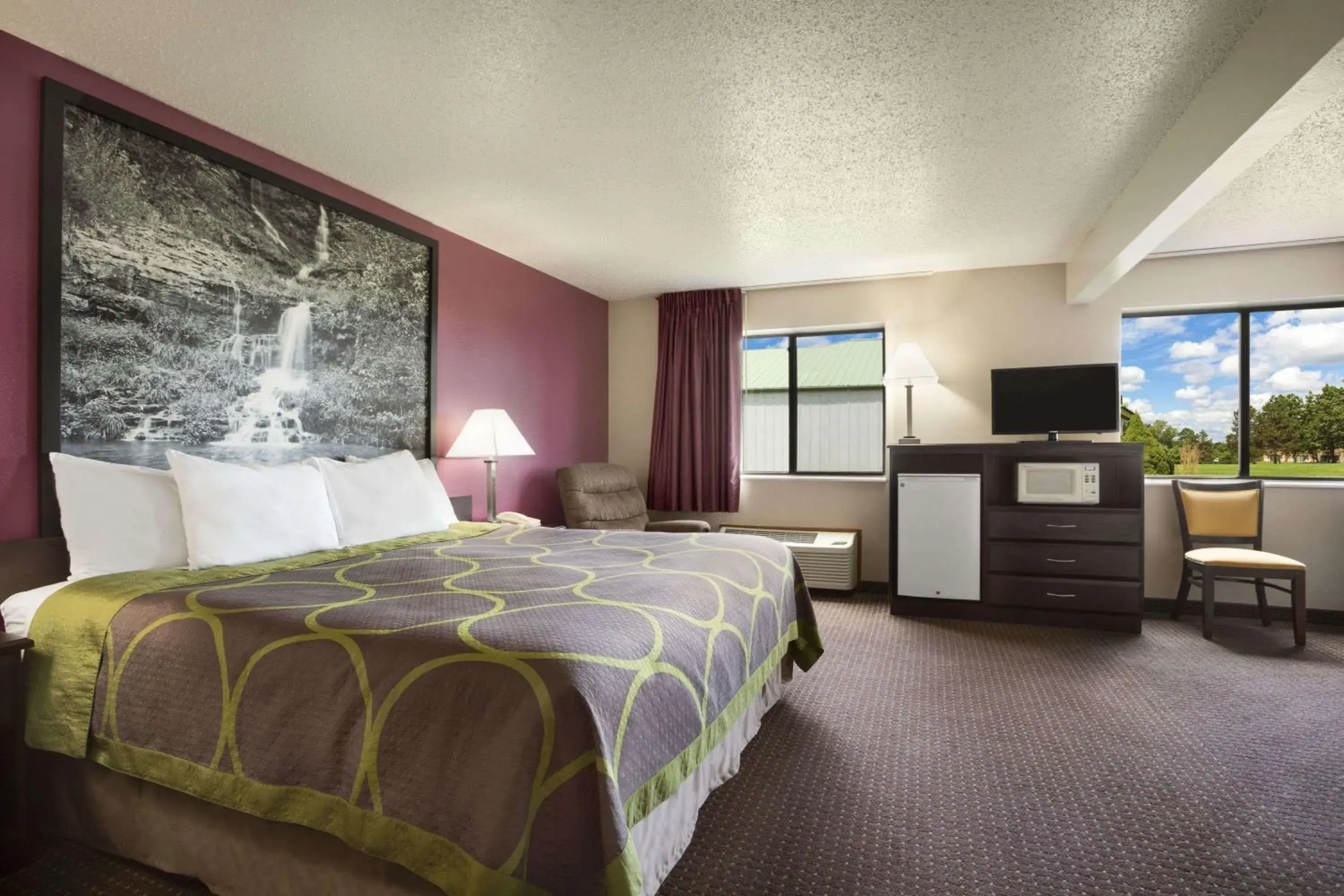 King Room - Non-Smoking in Super 8 by Wyndham Cameron King Room - Non-Smoking in Super 8 by Wyndham Cameron