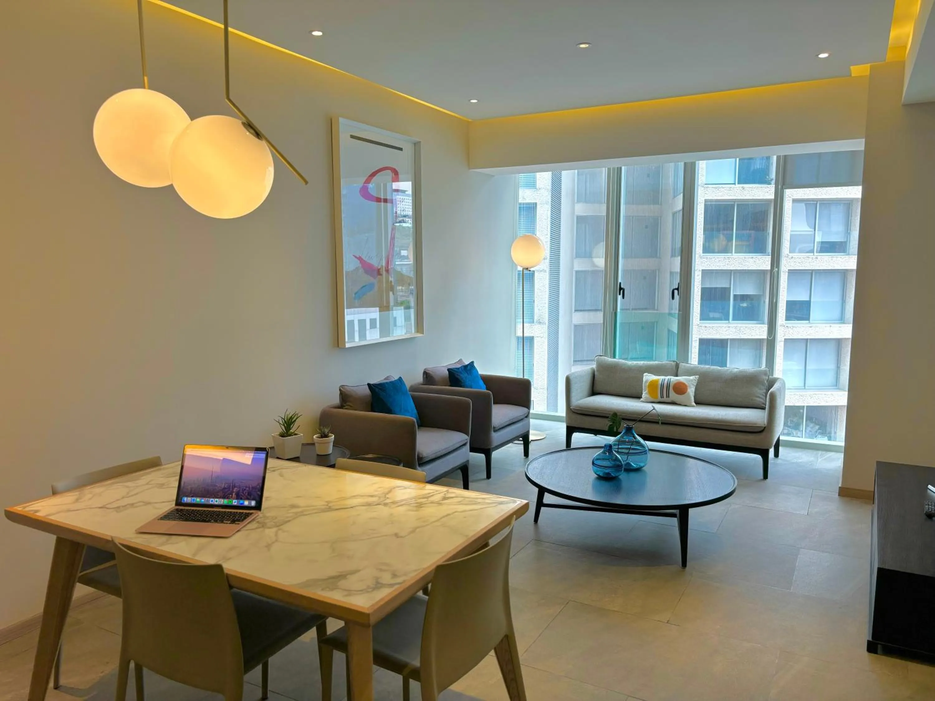 Living room in Park Life Paradox Santa Fe