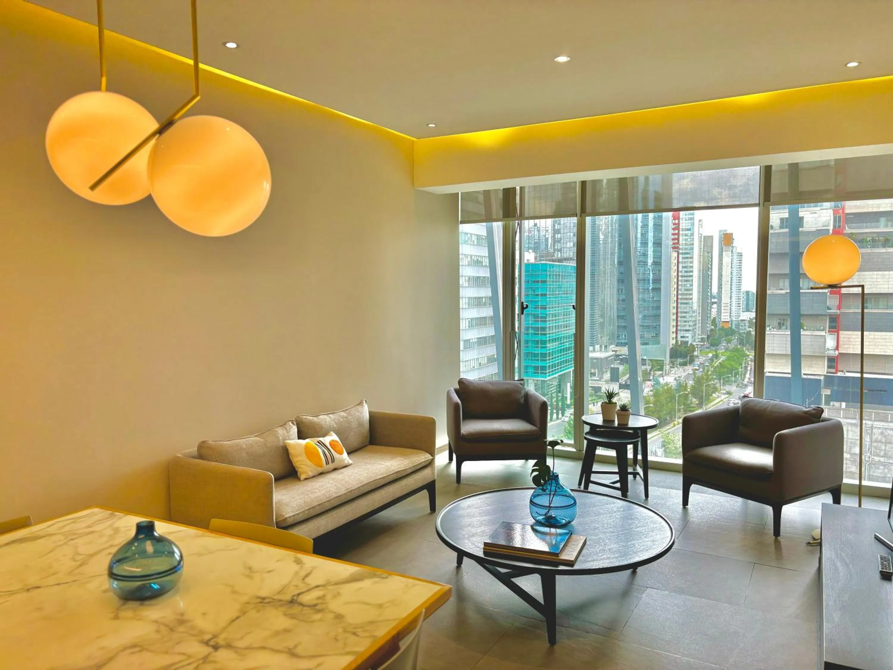 Living room in Park Life Paradox Santa Fe