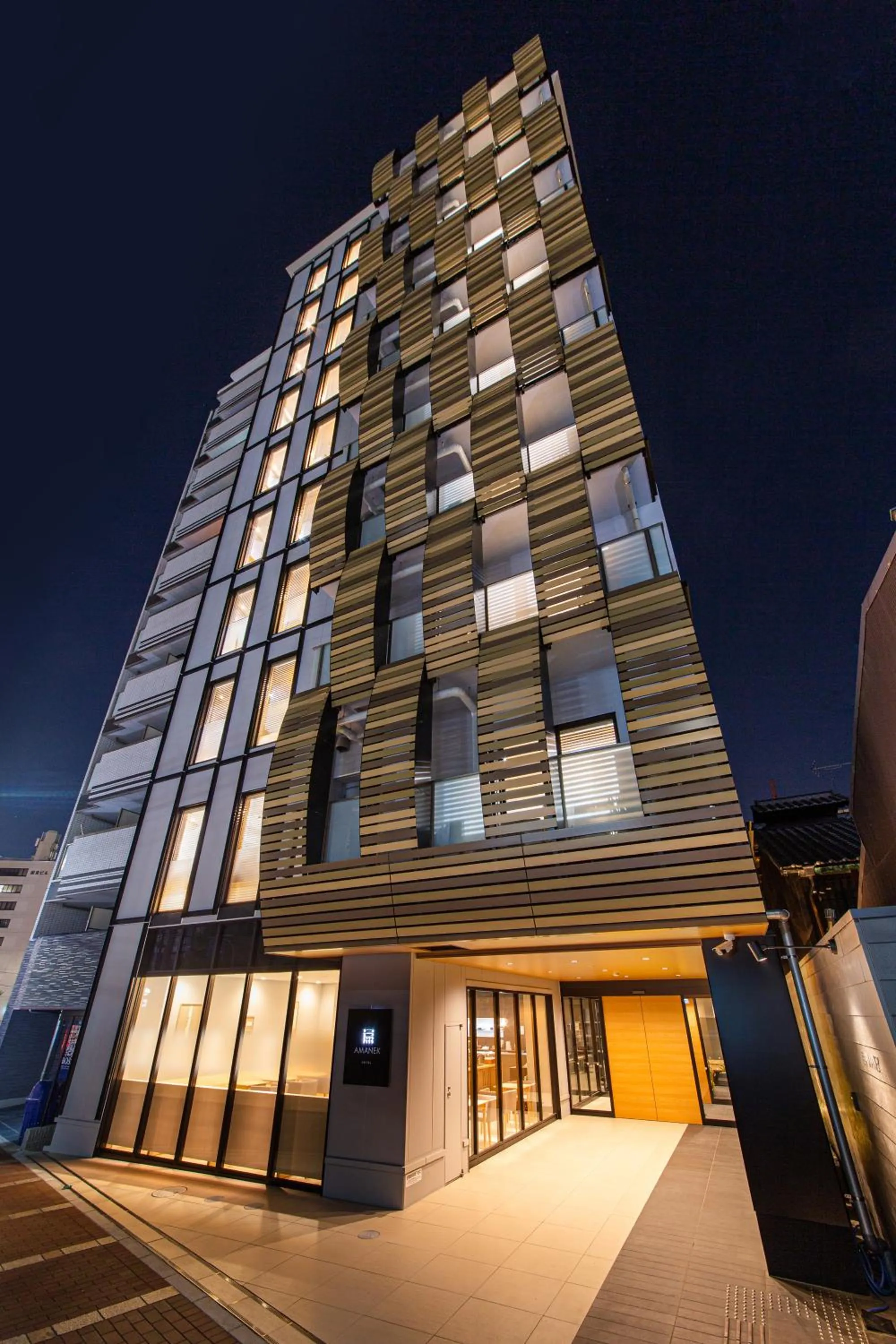 Facade/entrance in HOTEL AMANEK Kyoto Kawaramachi Gojo