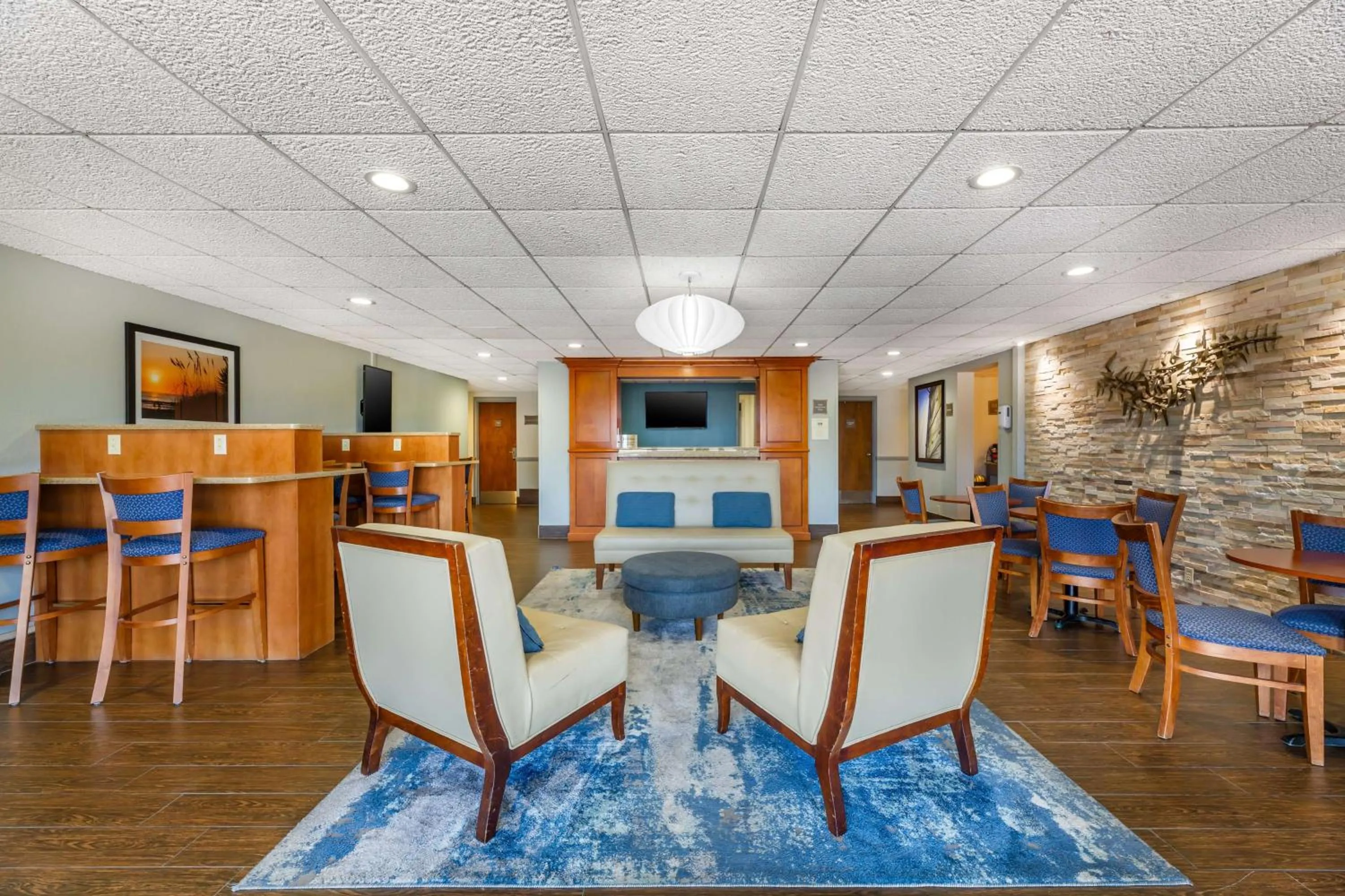 Lobby or reception in Best Western Port Clinton