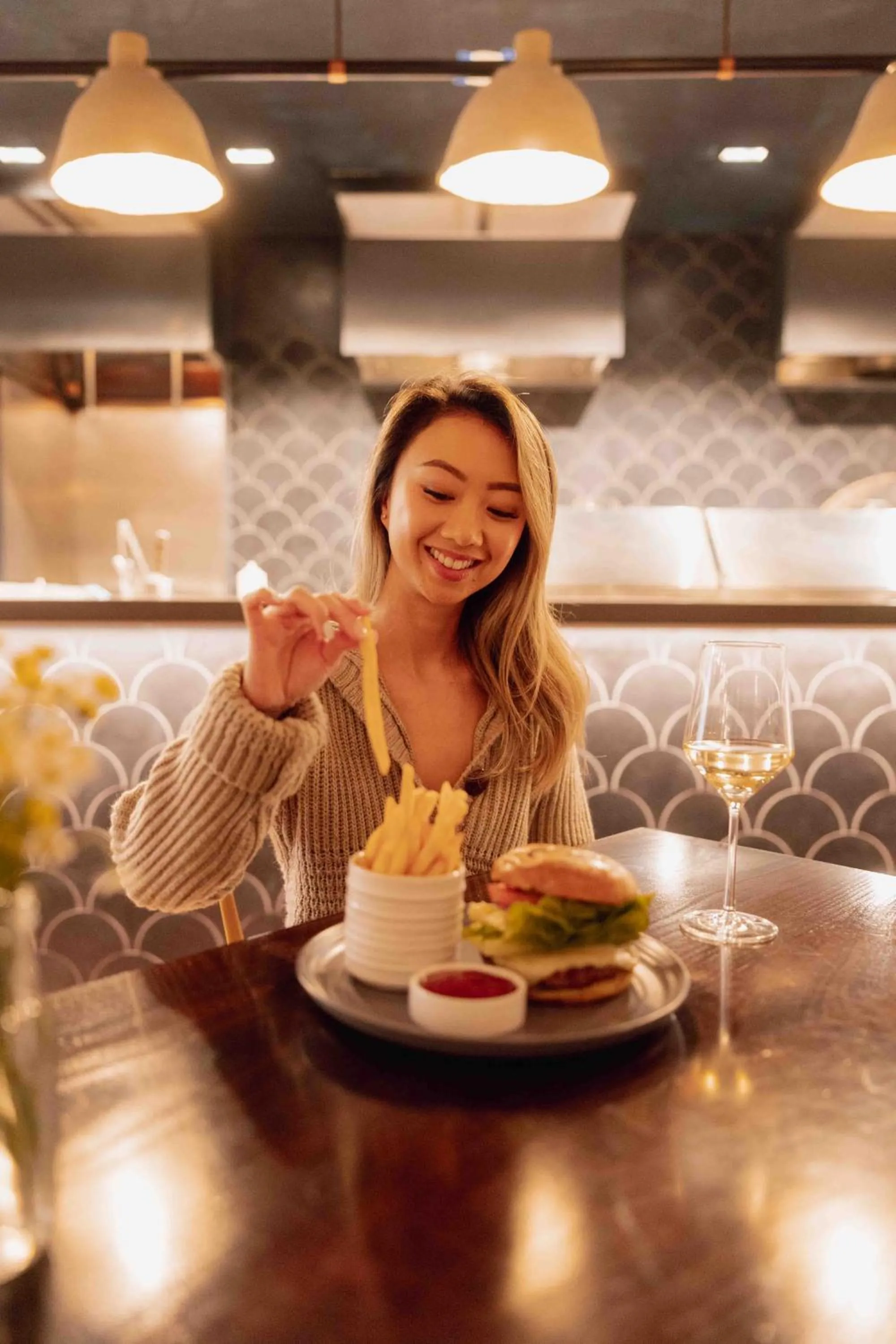 Restaurant/places to eat in Calistoga Motor Lodge and Spa