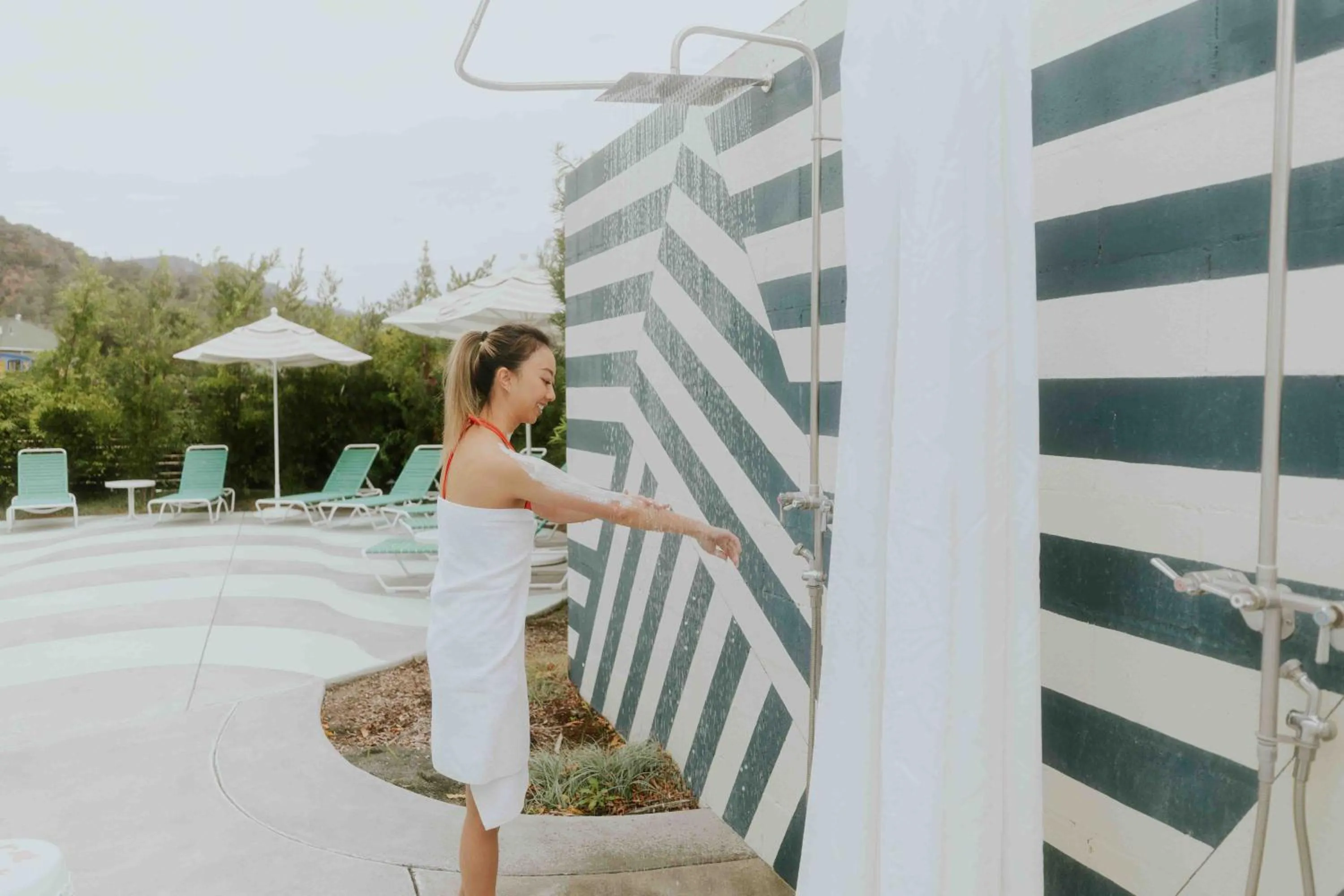 Spa and wellness centre/facilities in Calistoga Motor Lodge and Spa