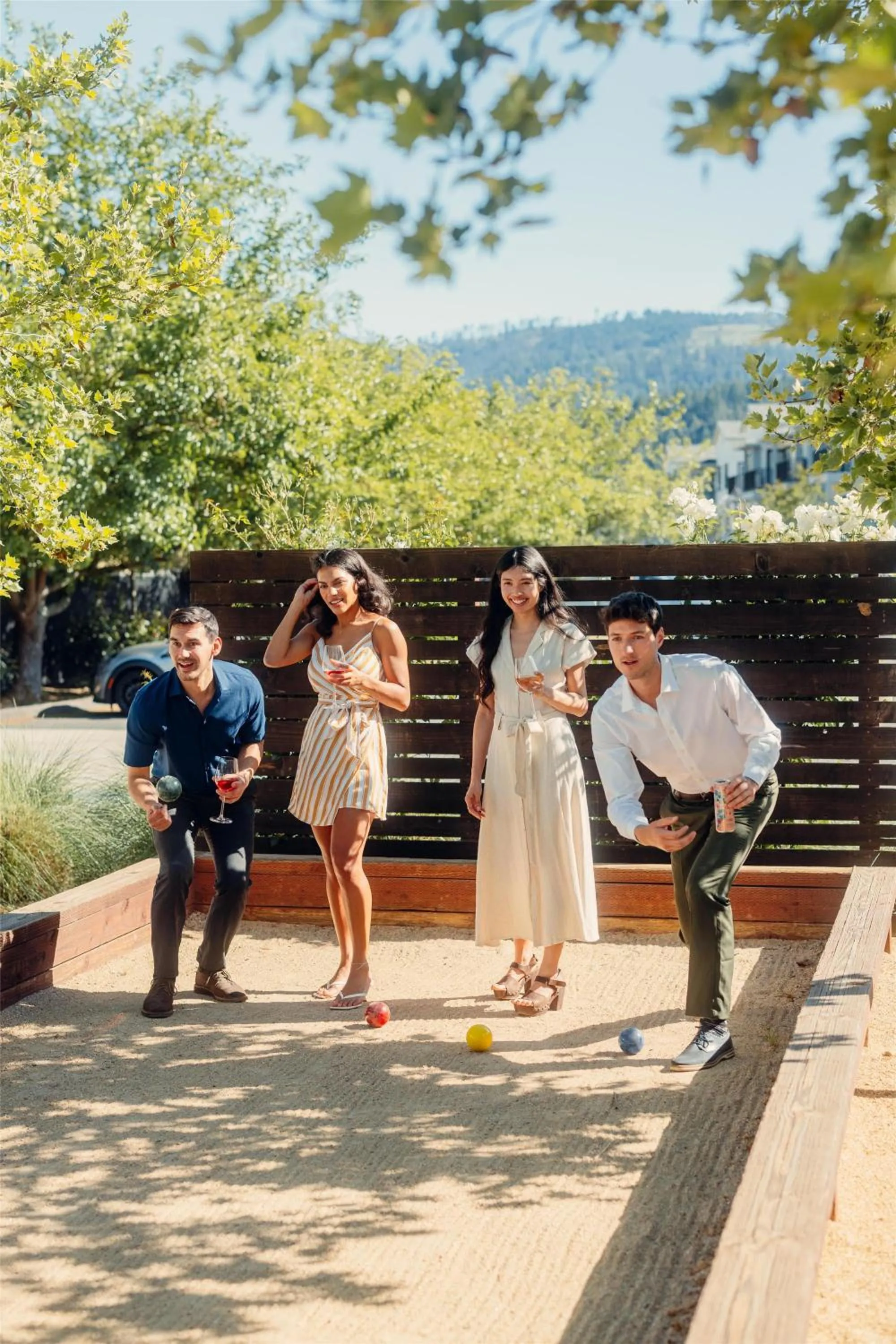 People in Calistoga Motor Lodge and Spa