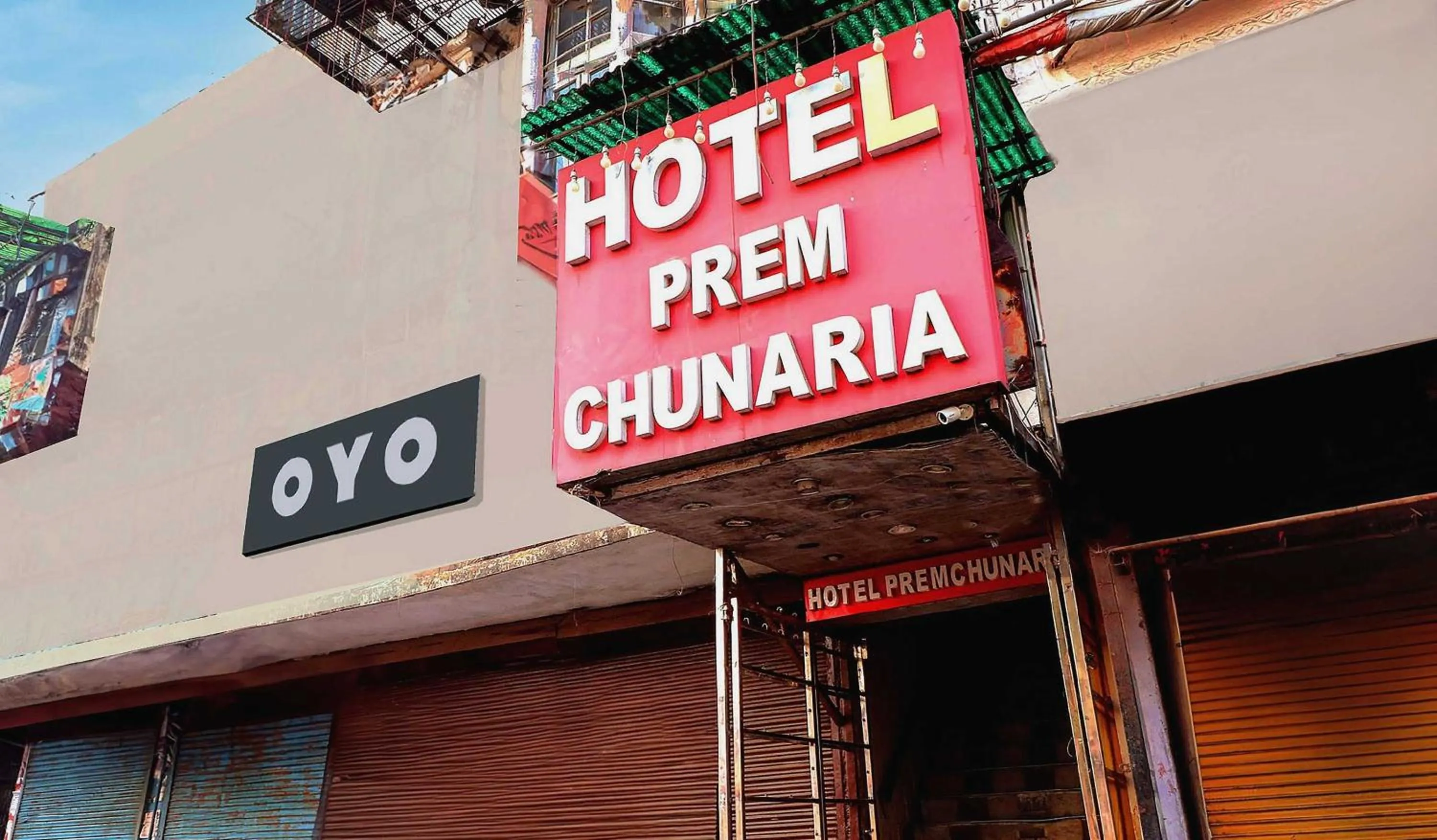 Facade/entrance in Hotel O Prem Chunaria