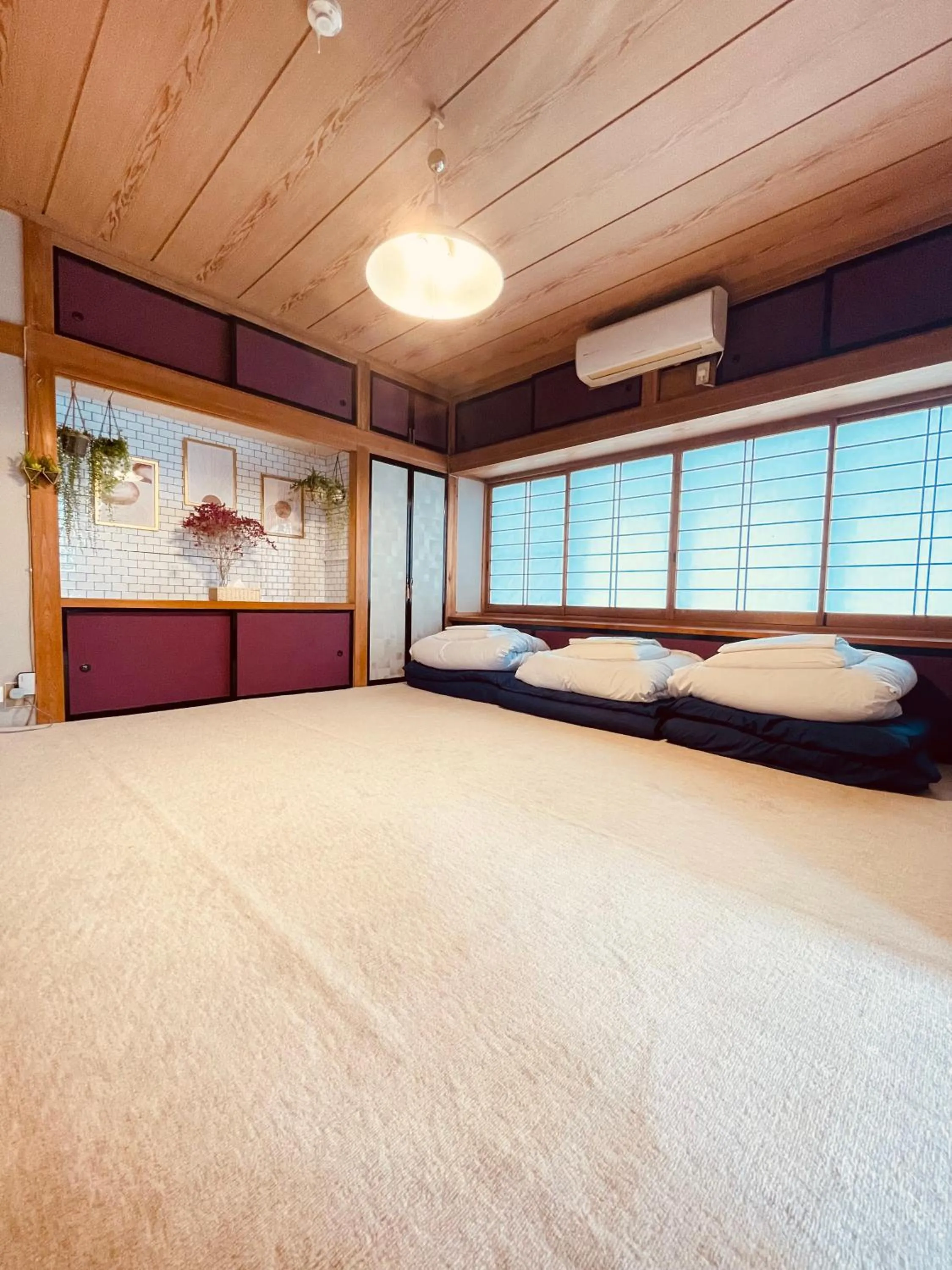 Living room, Bed in SAMURISE DARUMA