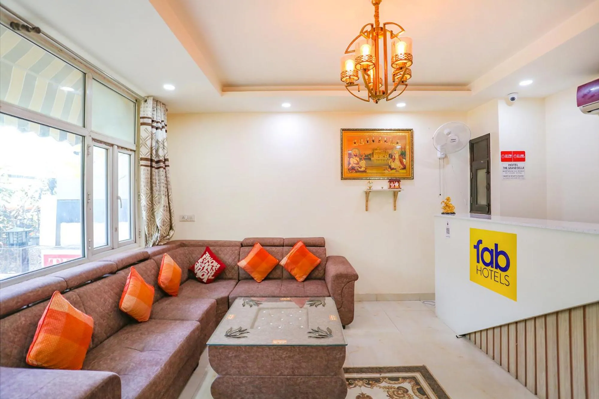 Lobby or reception in Via JPM The Grand Bella - Nr Nehru Place Market