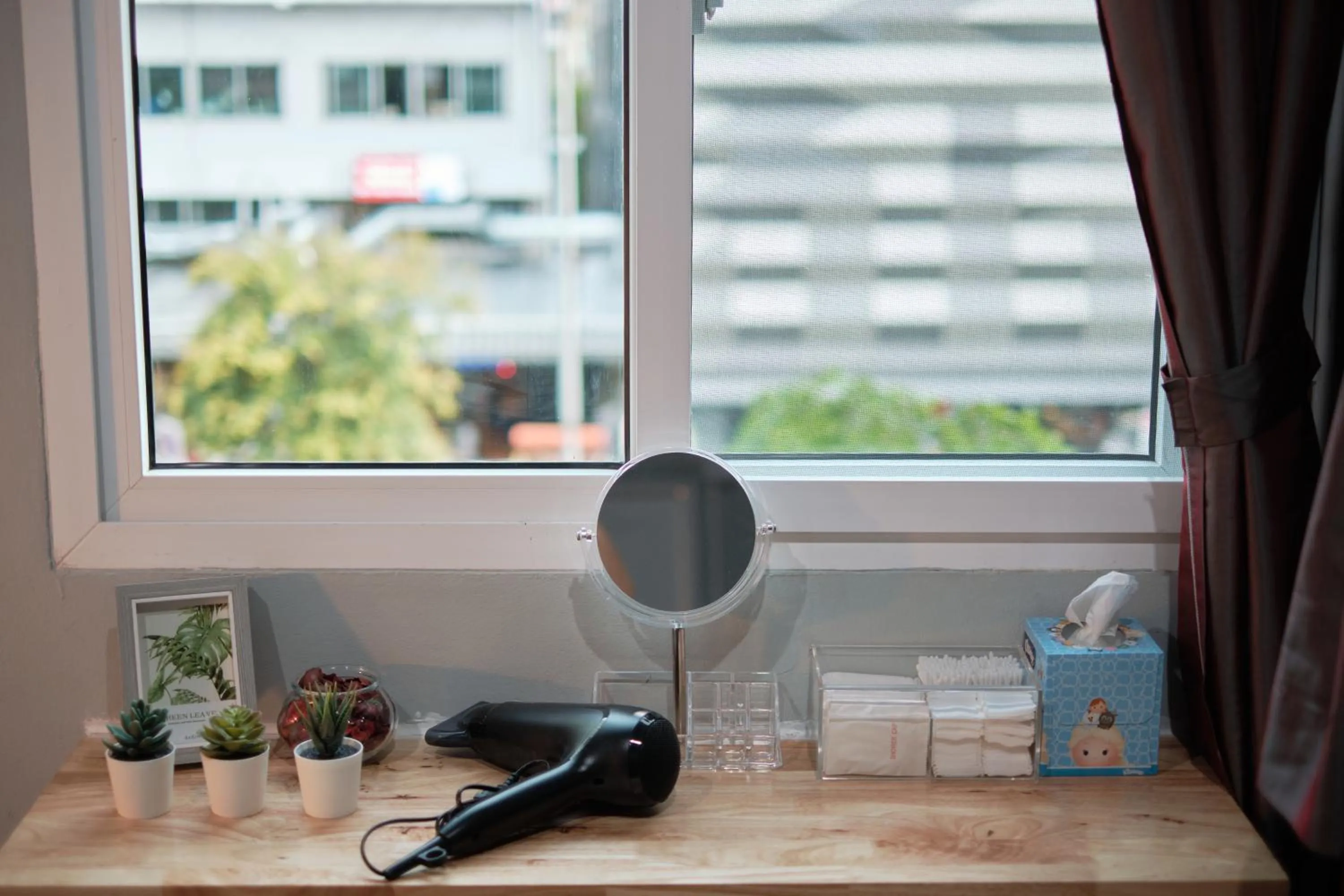 Seating area in Private Stay Hostel