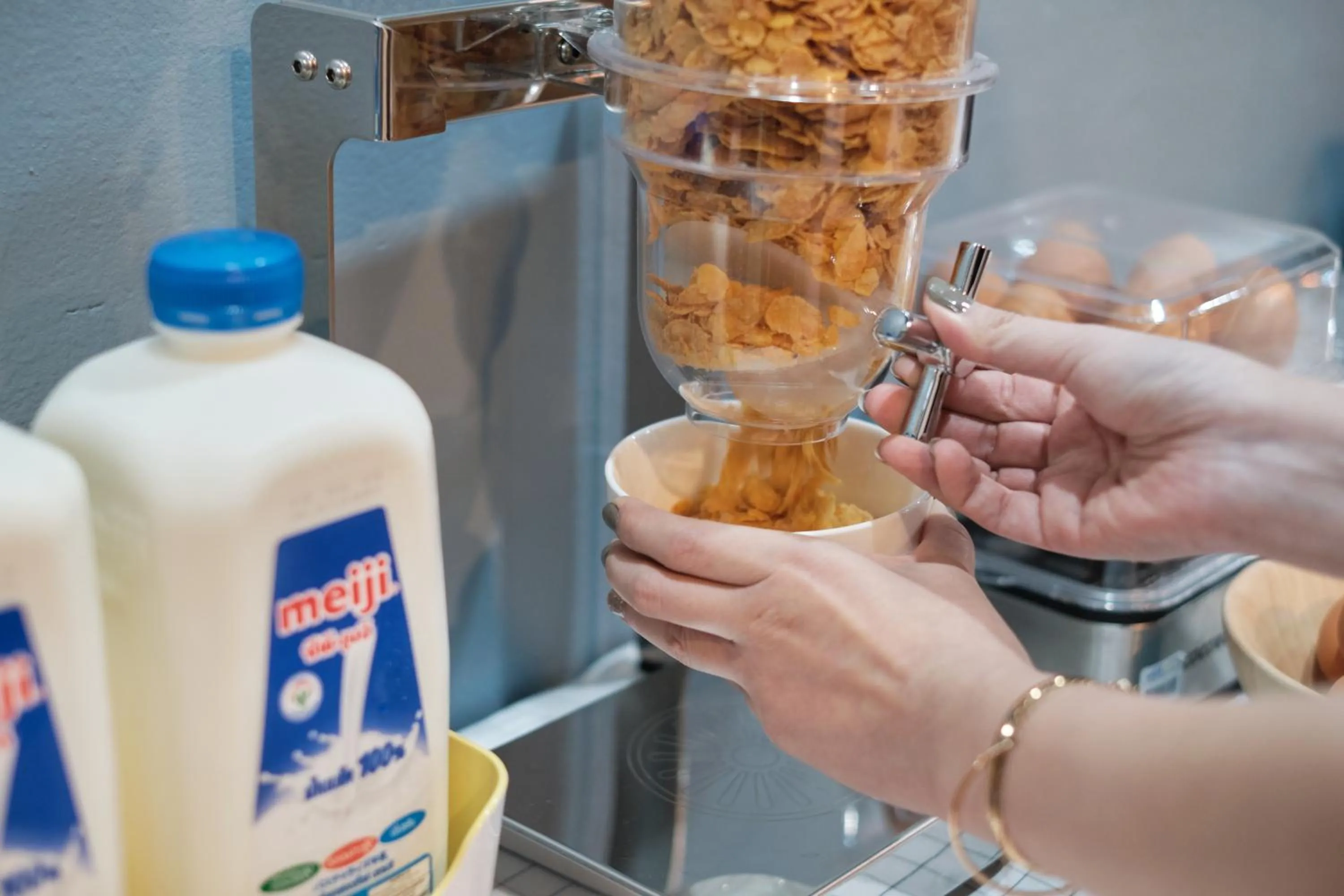 Food close-up in Private Stay Hostel