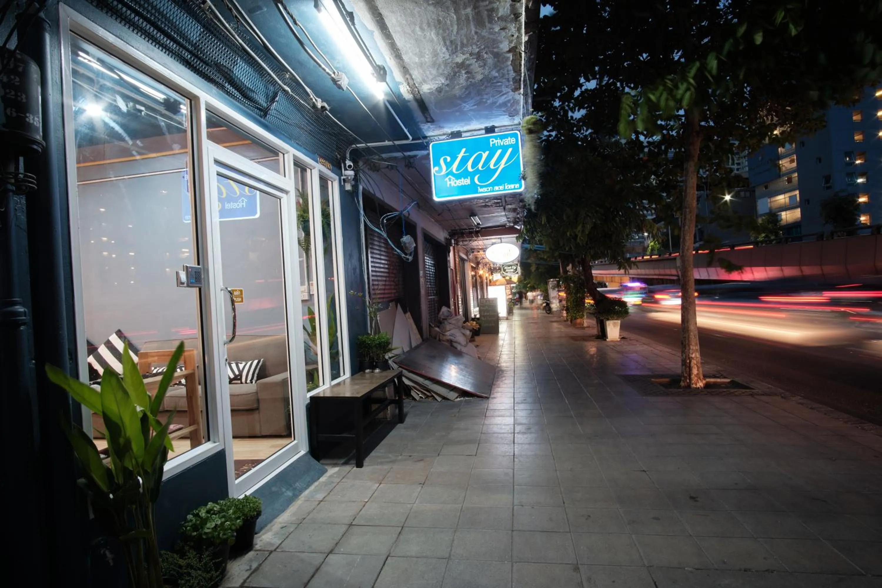 Facade/entrance in Private Stay Hostel