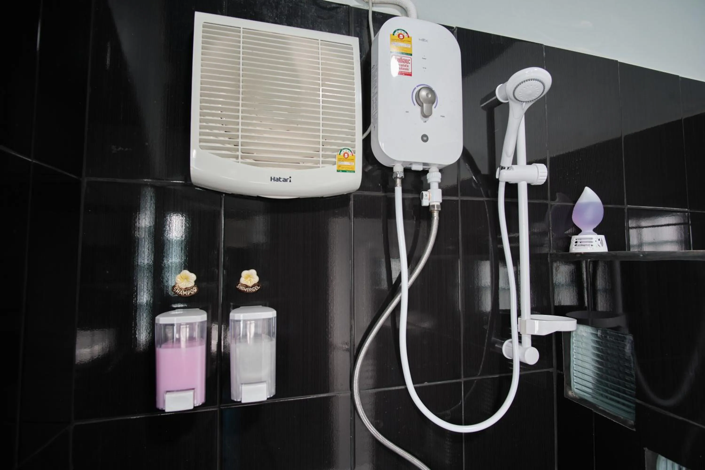 Shower in Private Stay Hostel