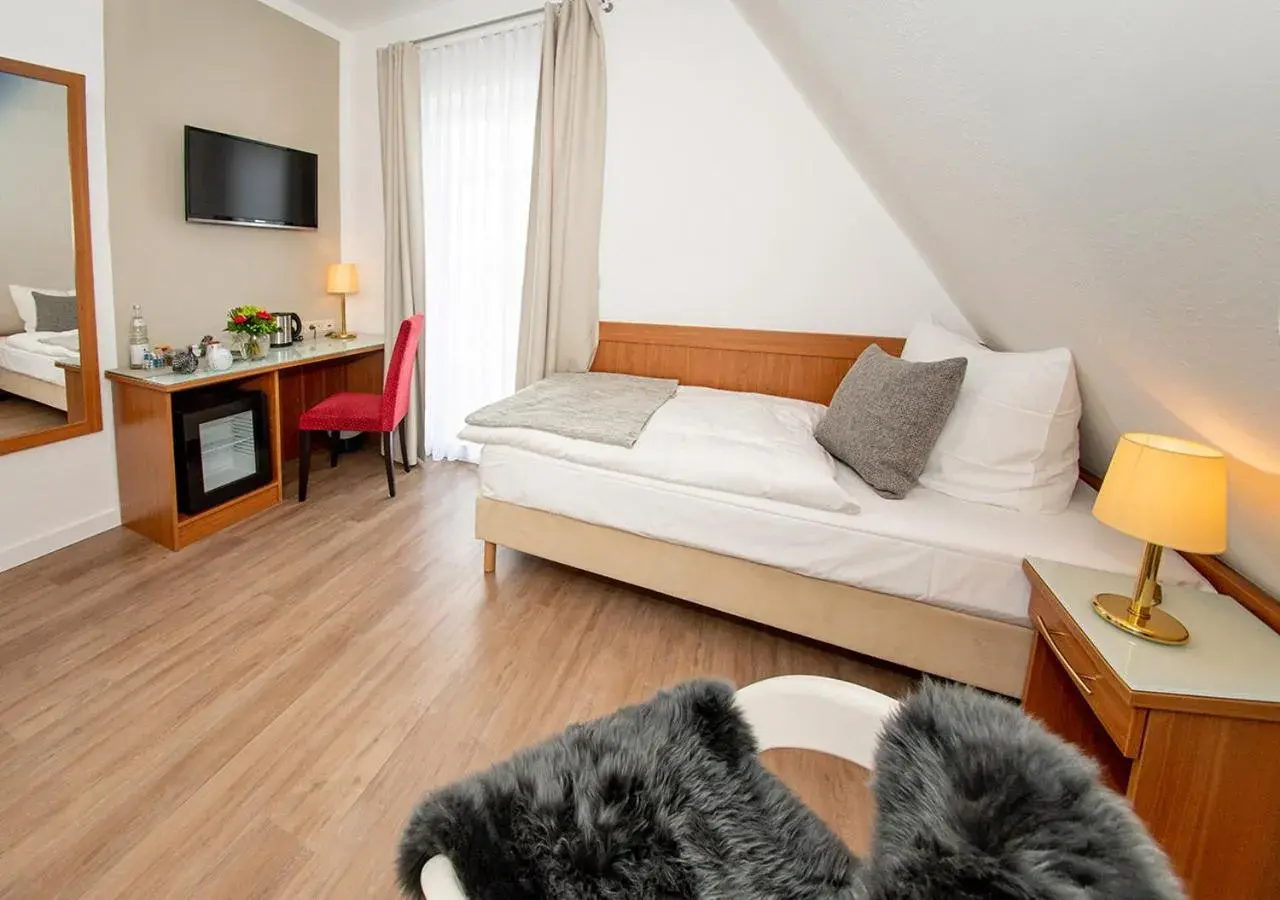 Single Room in Gästehaus fliegendes Perlhuhn Borgfeld Single Room in Gästehaus fliegendes Perlhuhn Borgfeld