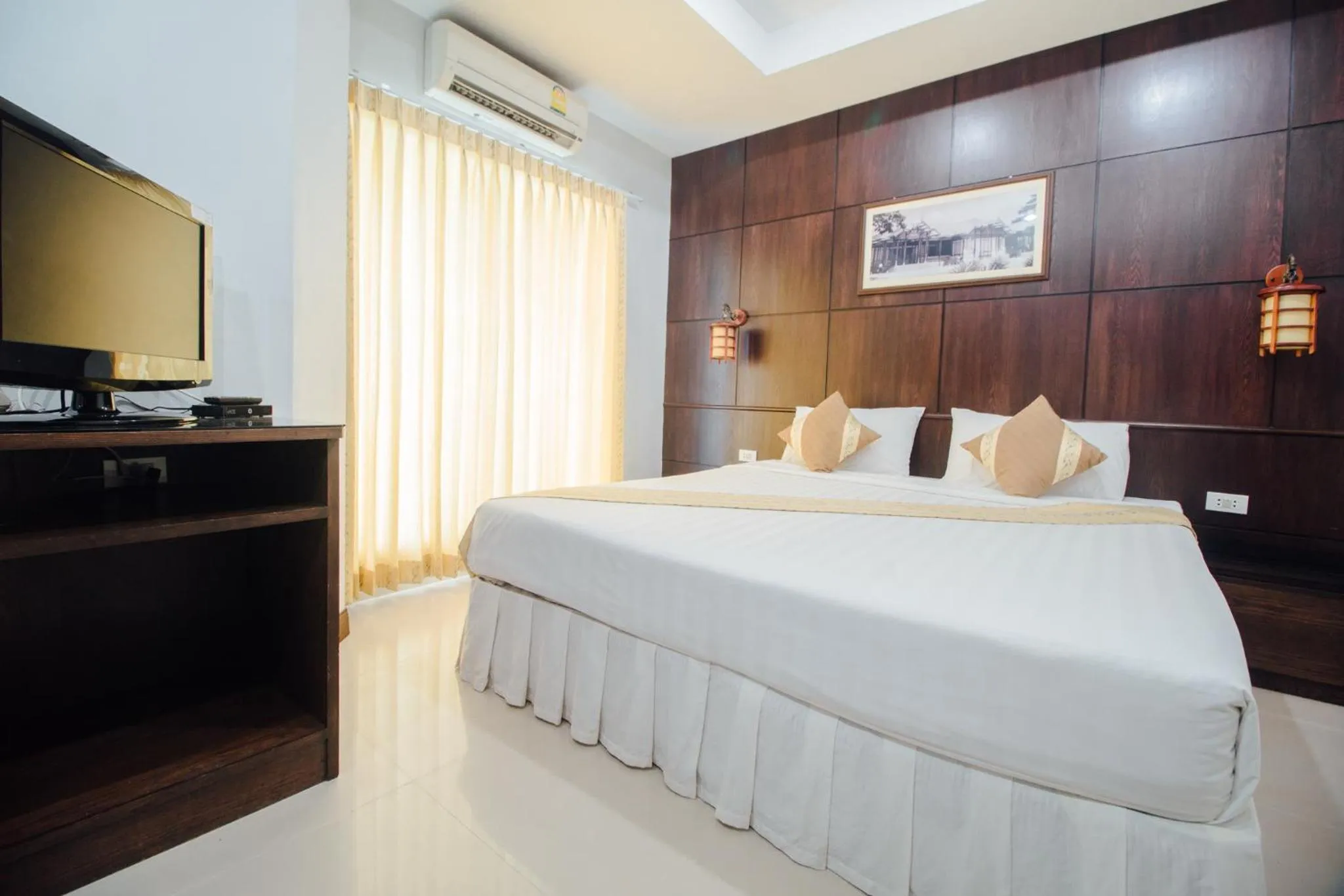 Bed in Iyara Hua Hin Lodge