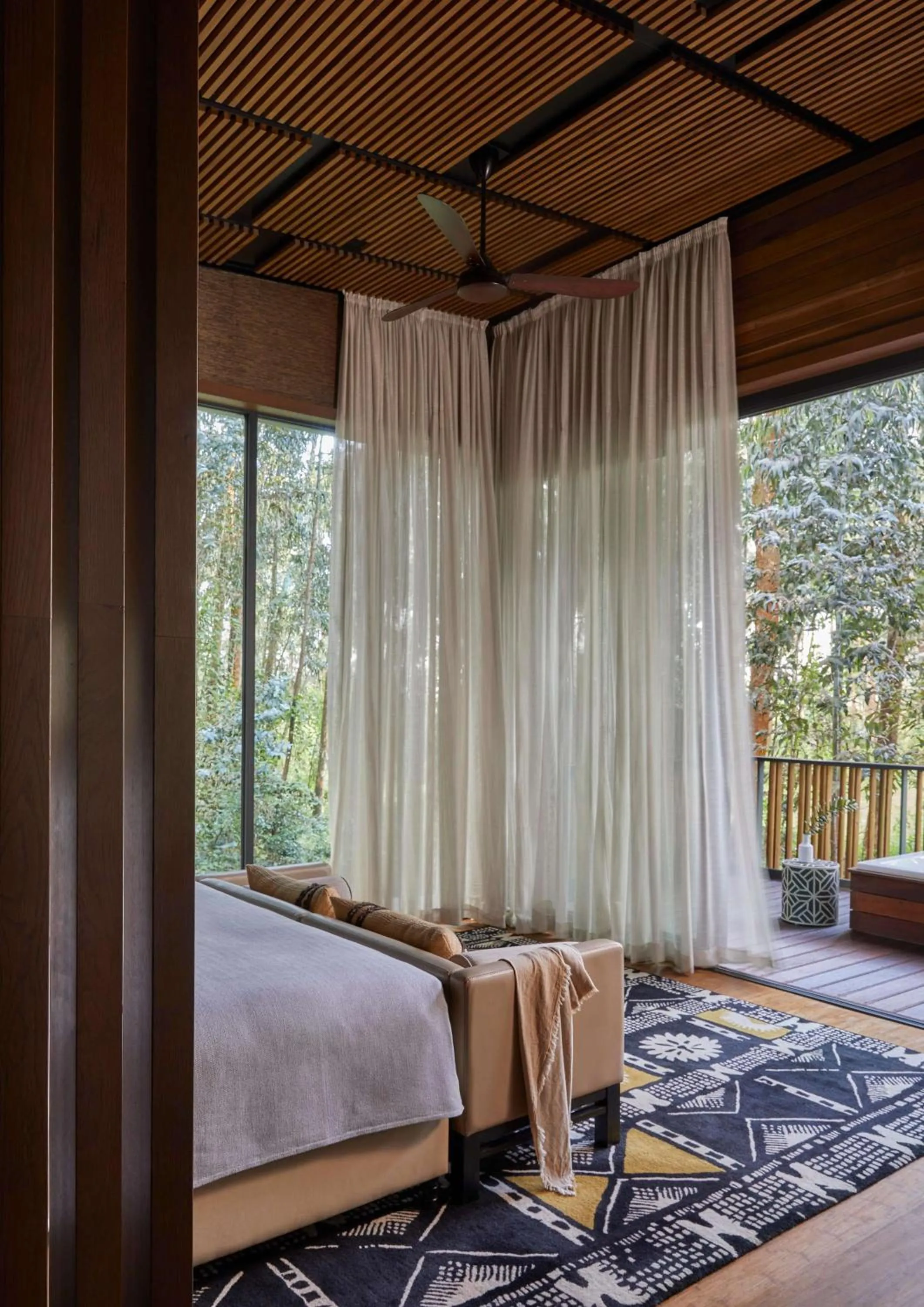 Bedroom, Bed in One&Only Gorilla's Nest