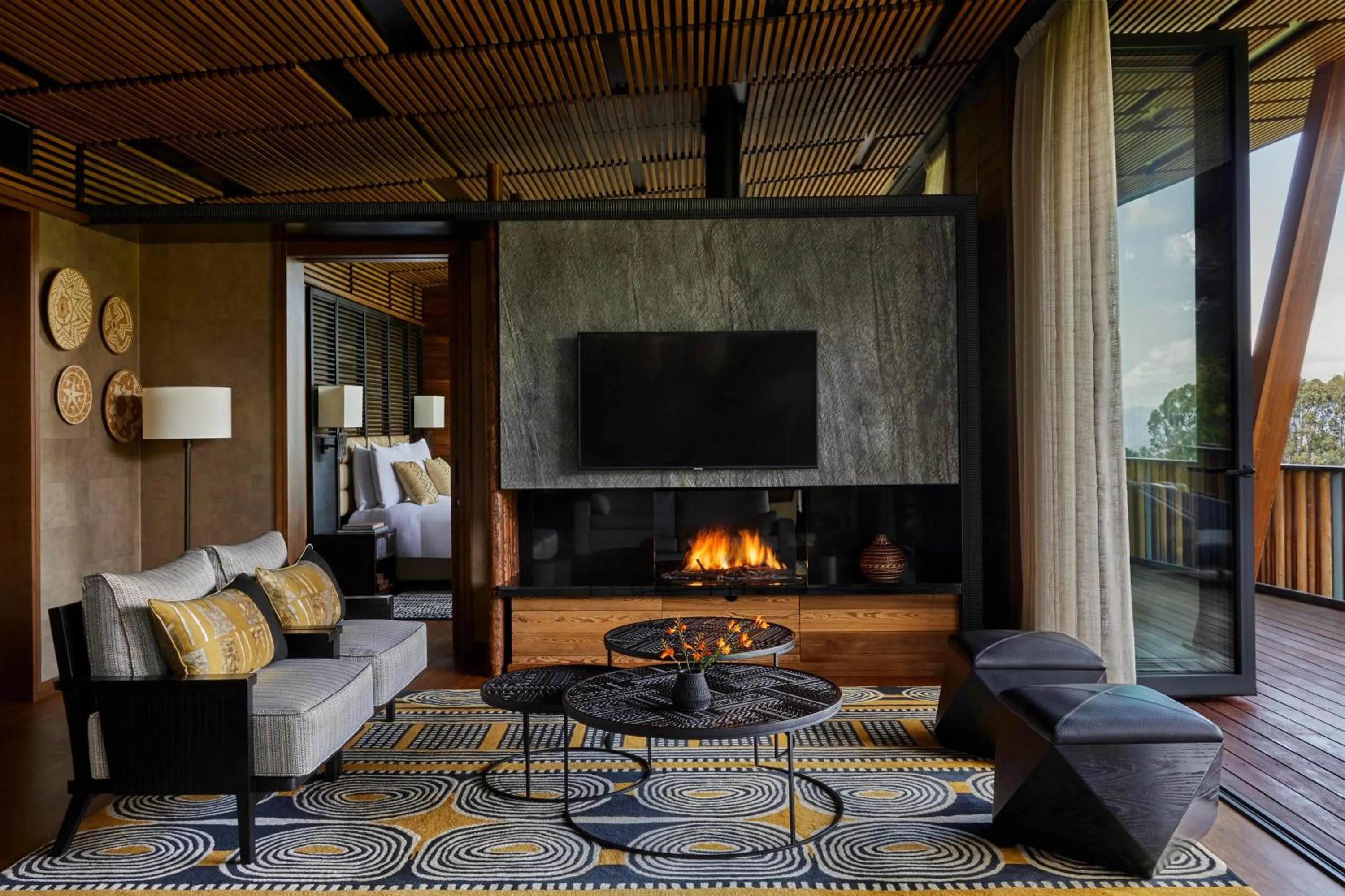 Photo of the whole room in One&Only Gorilla's Nest