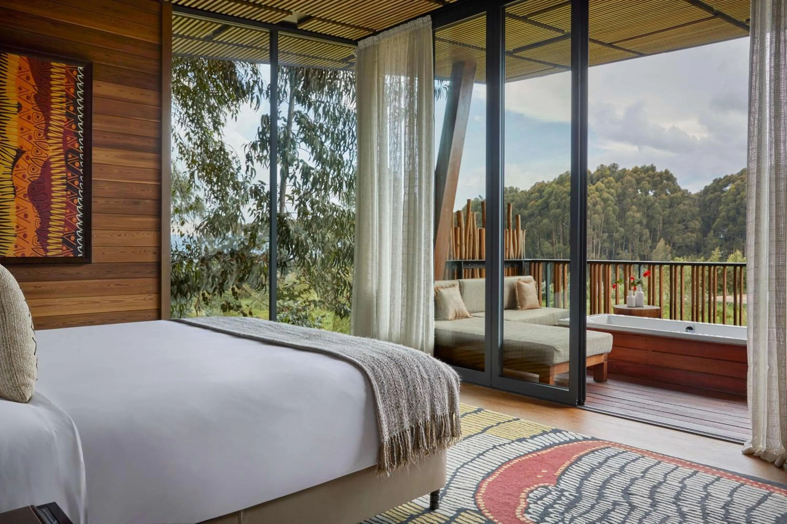 Bedroom, Bed in One&Only Gorilla's Nest