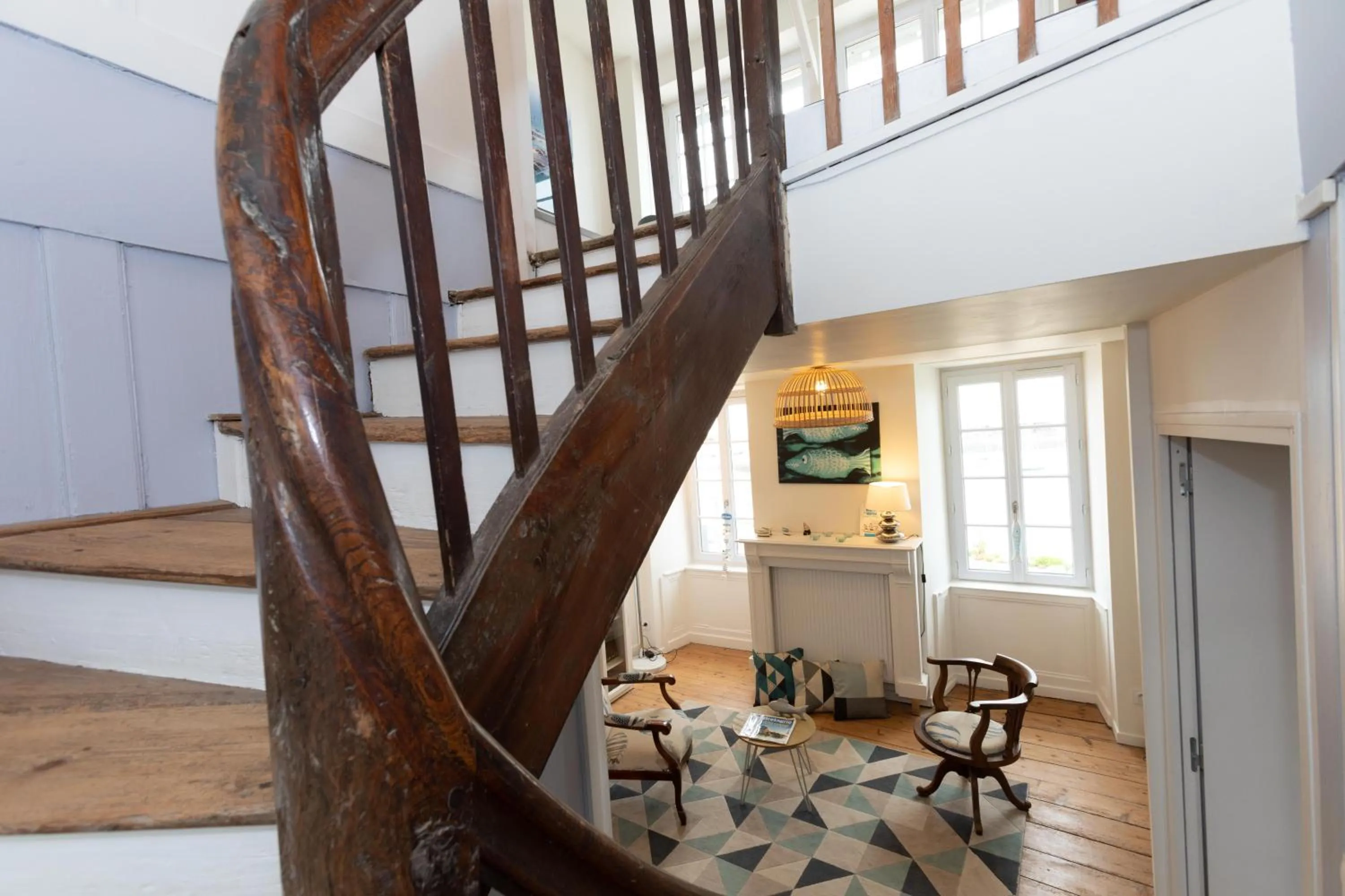 Seating area in La Grève du Portrieux