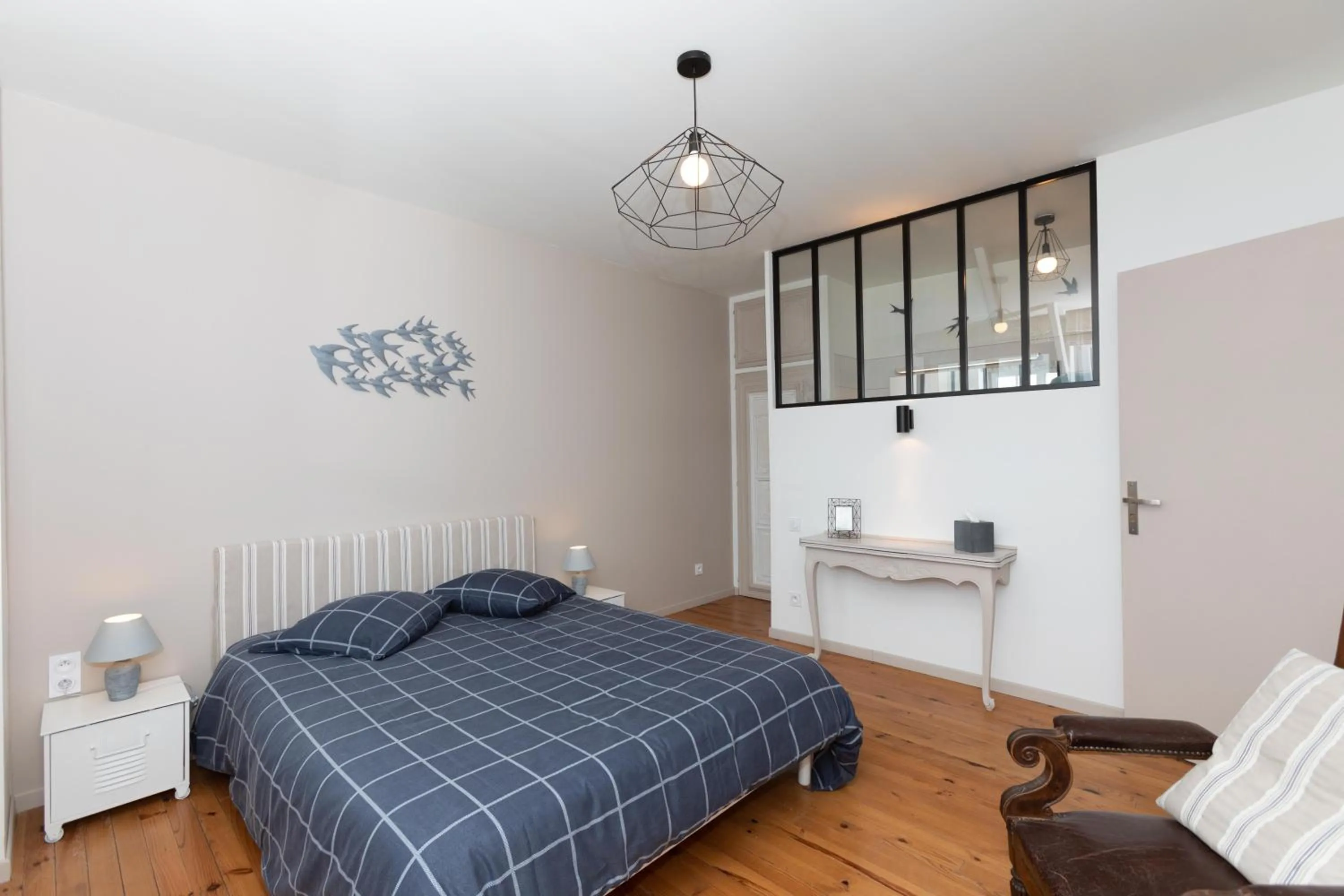 Bedroom, Bed in La Grève du Portrieux