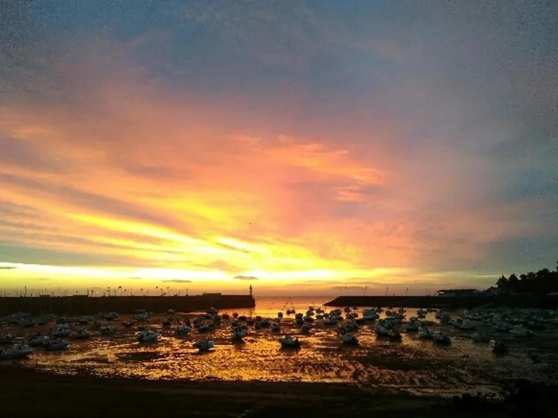 Sea view in La Grève du Portrieux