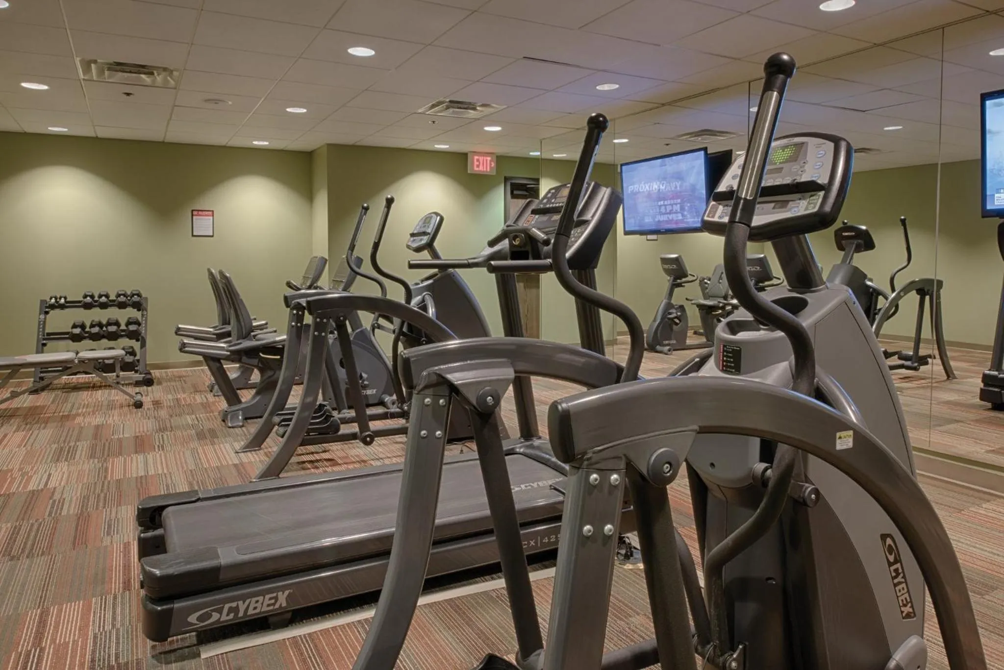 Fitness centre/facilities in Club Wyndham La Cascada
