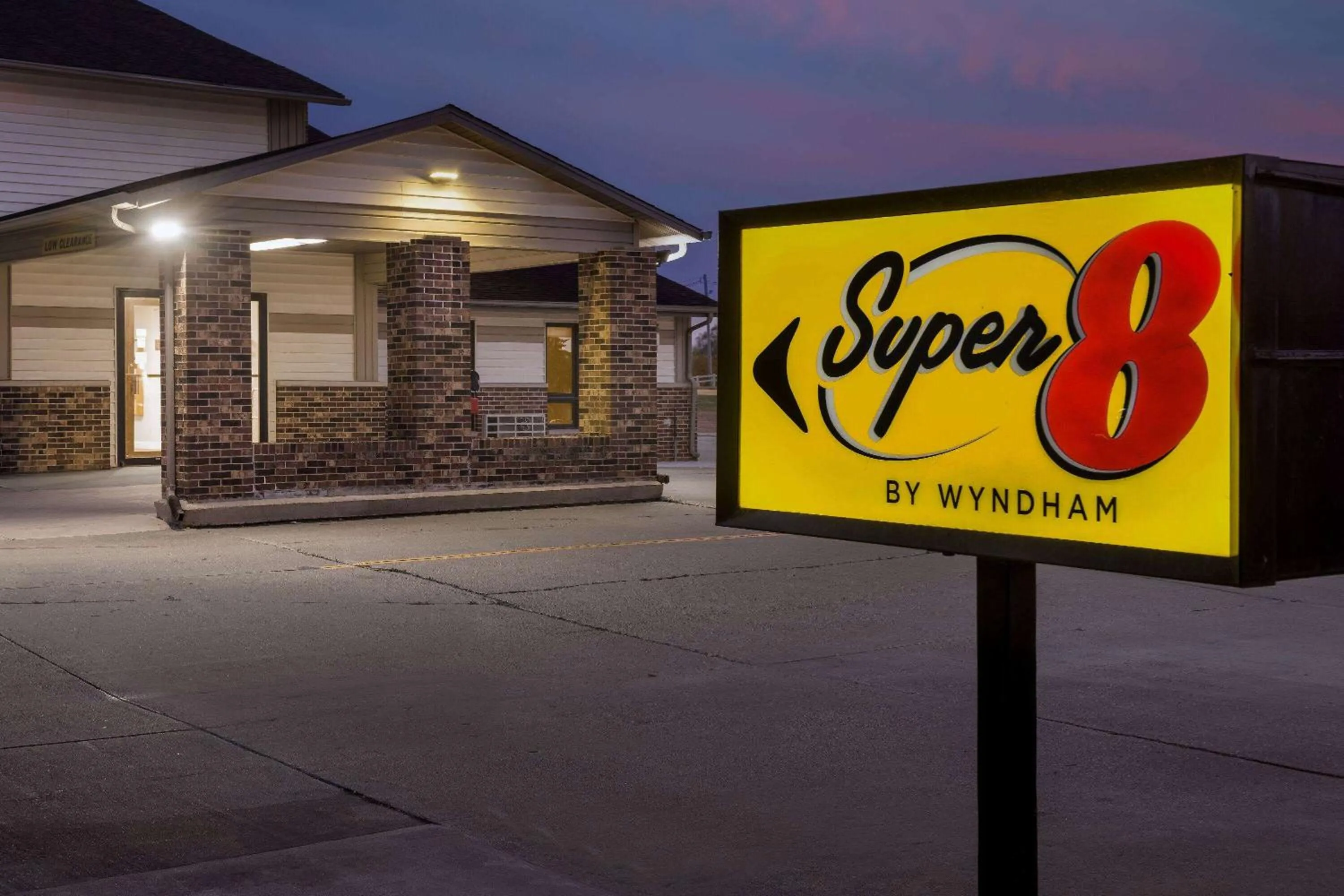 Property building in Super 8 by Wyndham Waverly