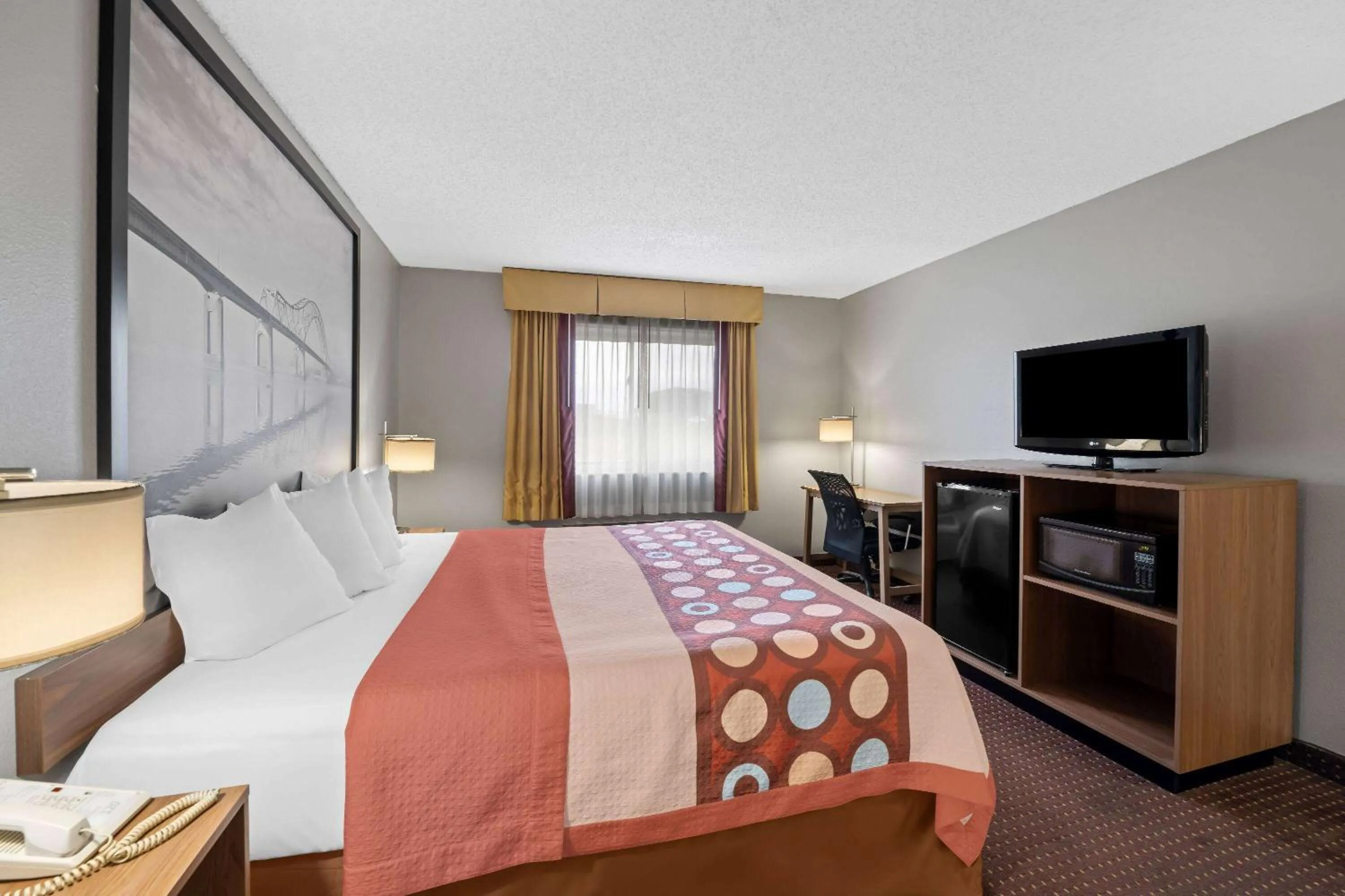 Bed in Super 8 by Wyndham Waverly