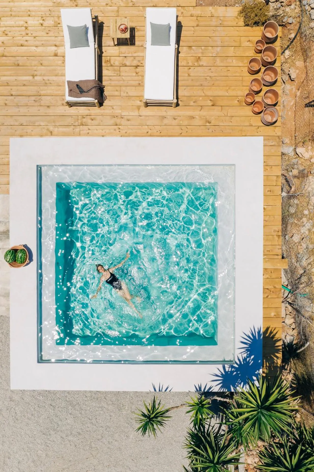 Floor plan in Casita Casita Lindos - Adults Only