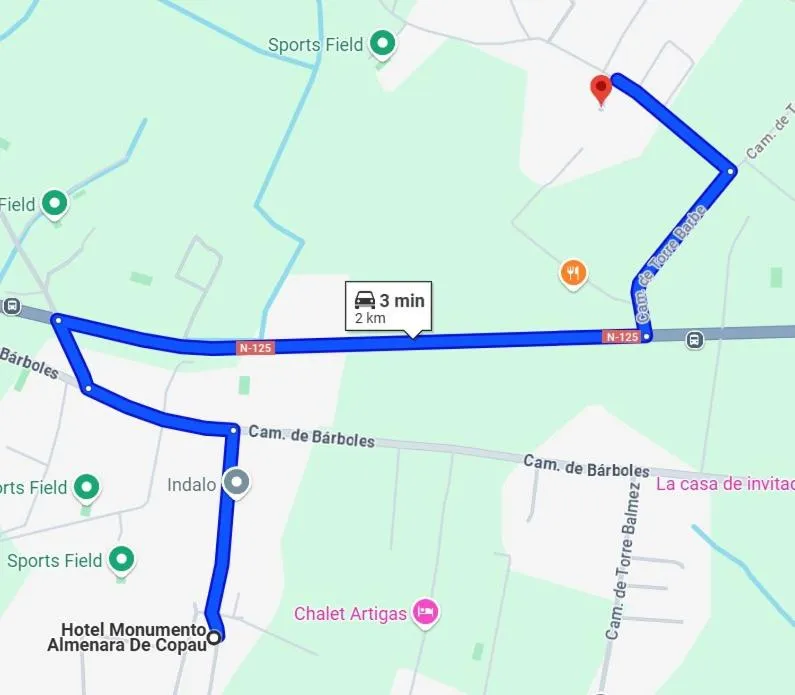 Swimming pool in Finca Almenara de Copau