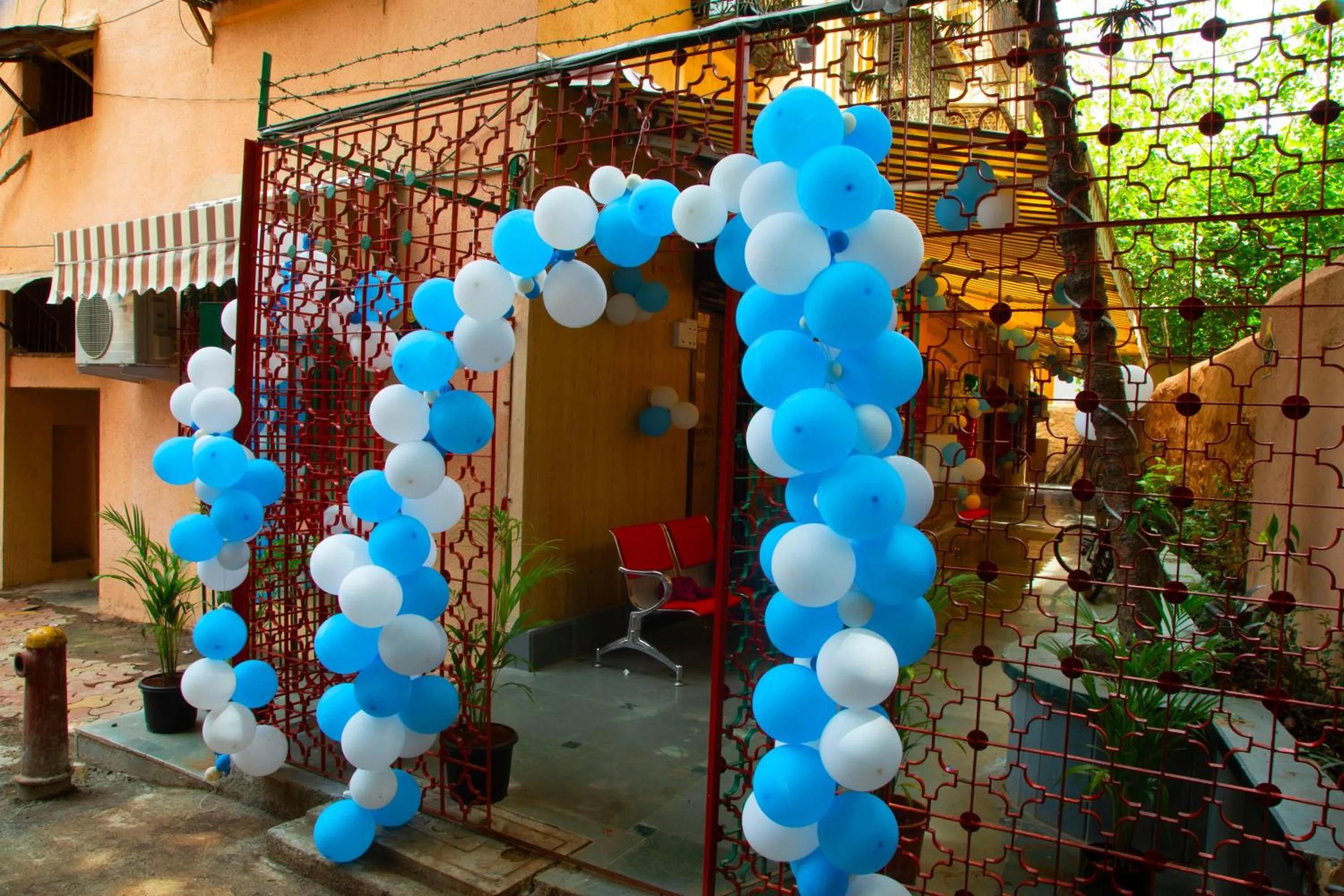 Facade/entrance in AL Shifa Residency