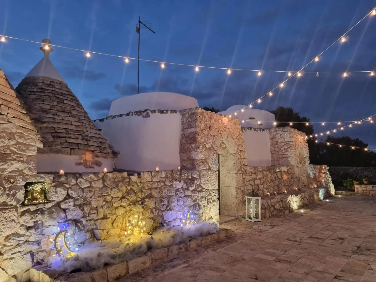 Landmark view in Trulli Di Spinaruta
