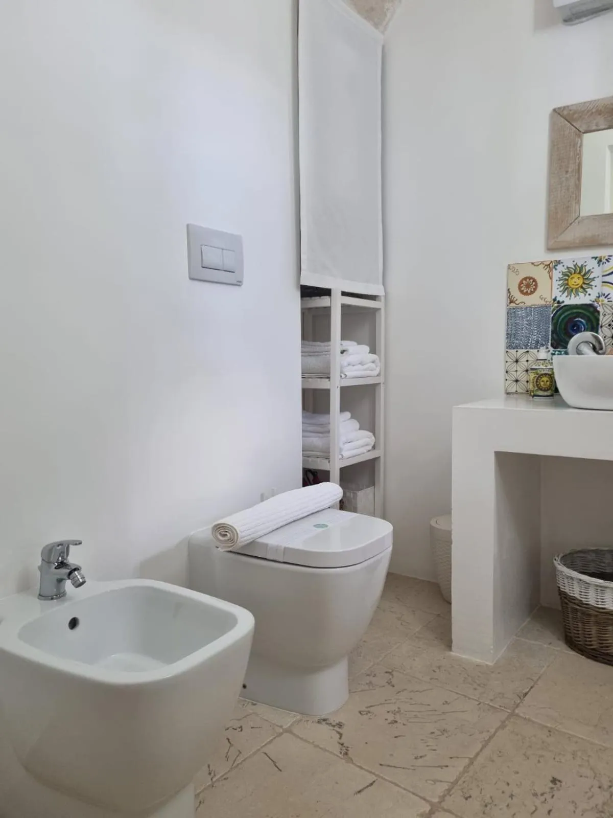 Bathroom in Trulli Di Spinaruta
